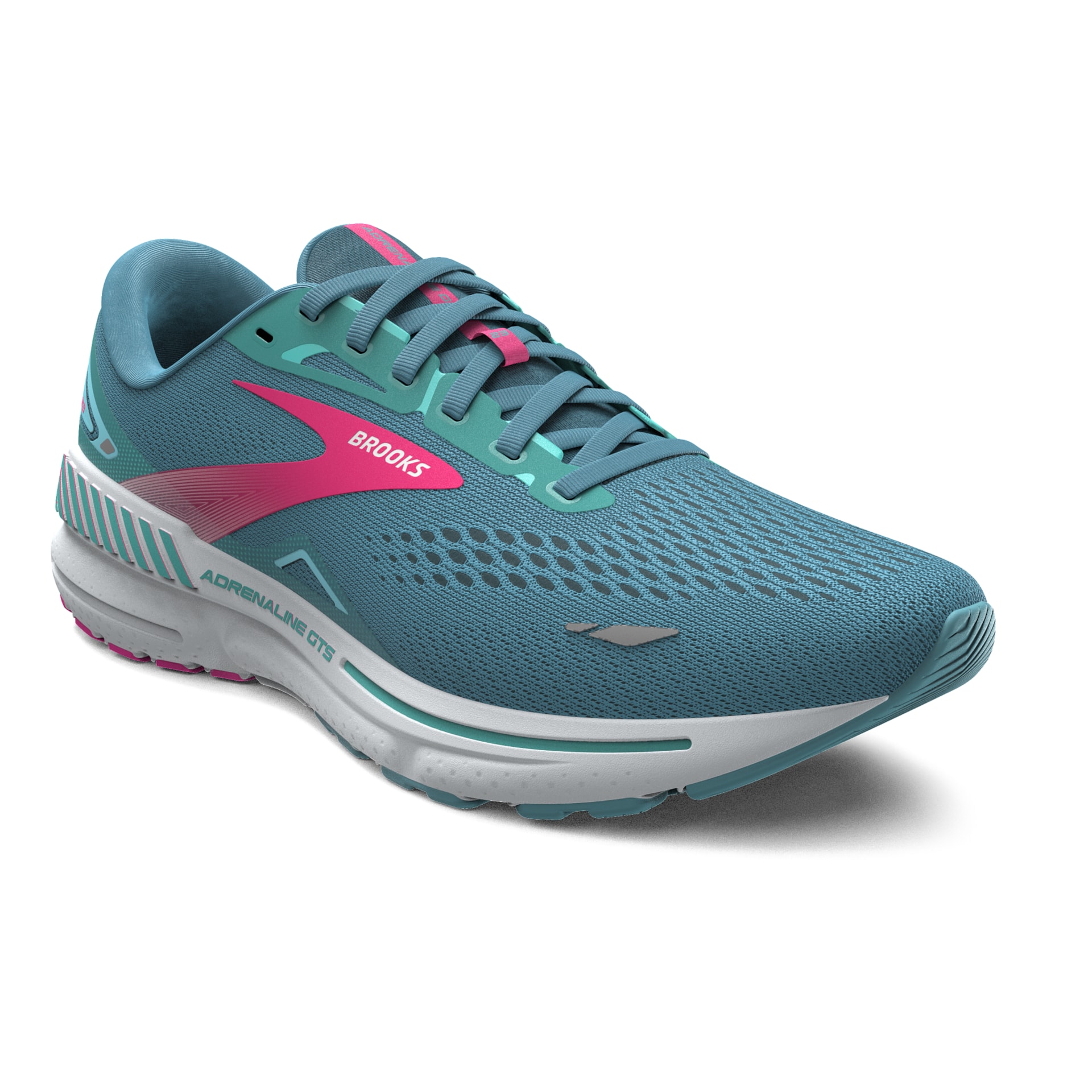 Brooks 120381 Adrenaline GTS 23 Women Storm Blue/Pink/Aqua