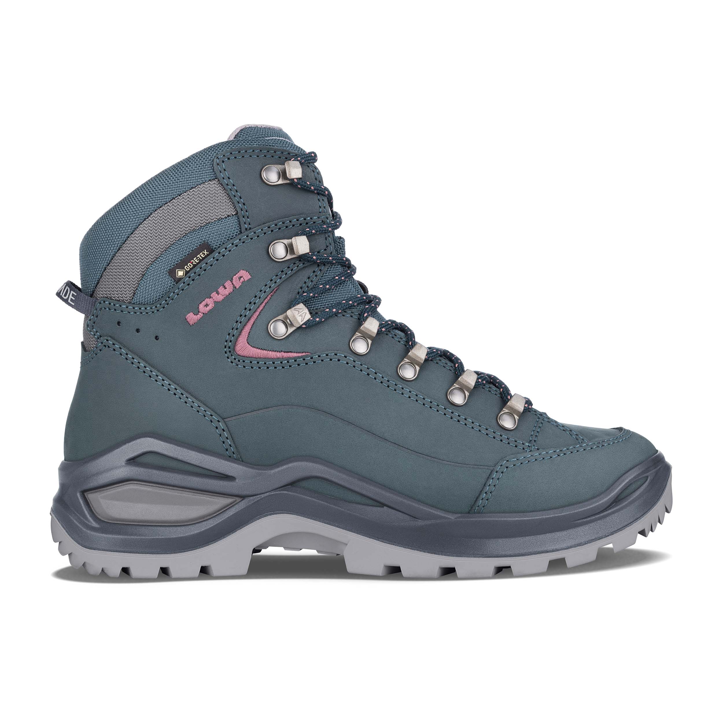 Lowa 321916 Renegade Evo GTX Mid Ws Steelblue/Oldrose