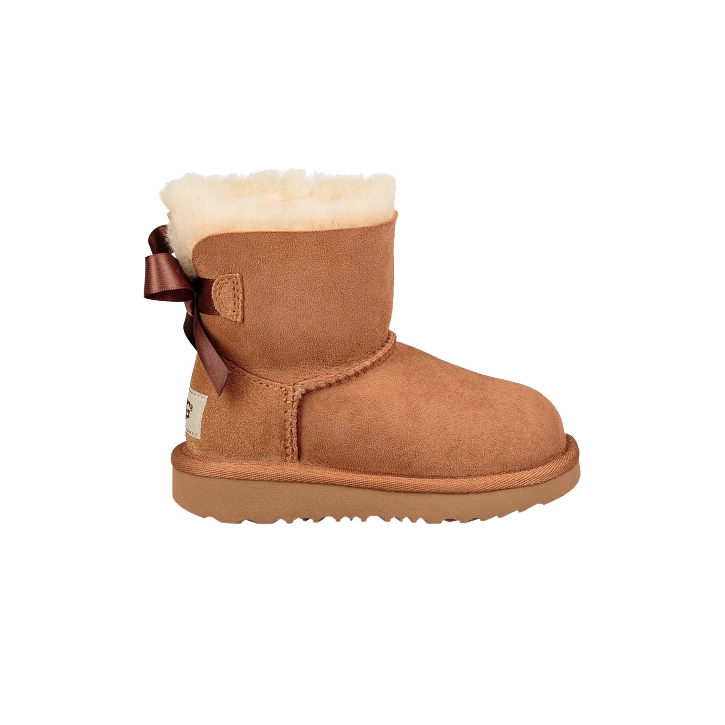 UGG 1017397T Enkellaars Toddler Mini Bailey Bow II Chestnut