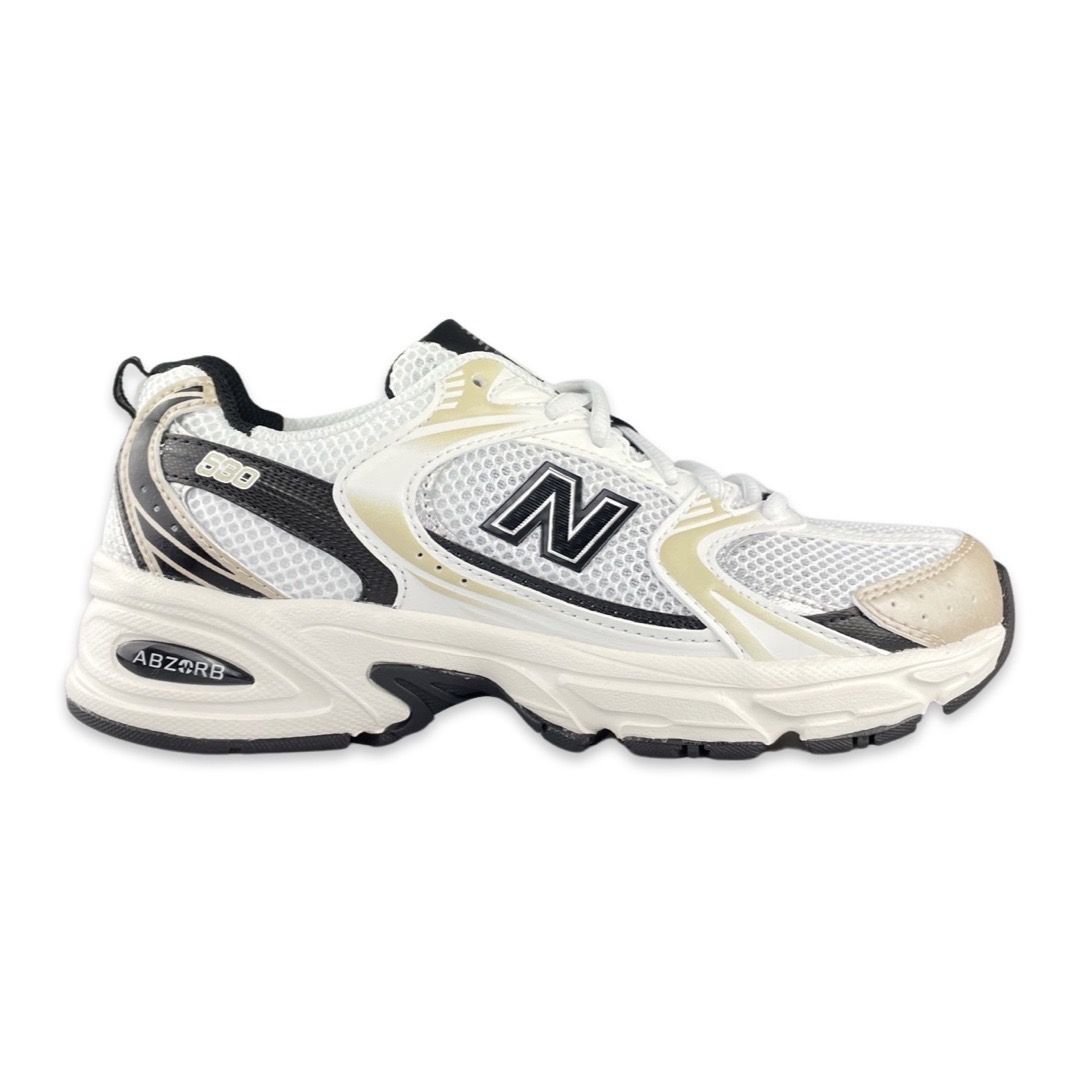 Reinig de vloer Door hulp in de huishouding New Balance 530 White/Light Gold Metallic