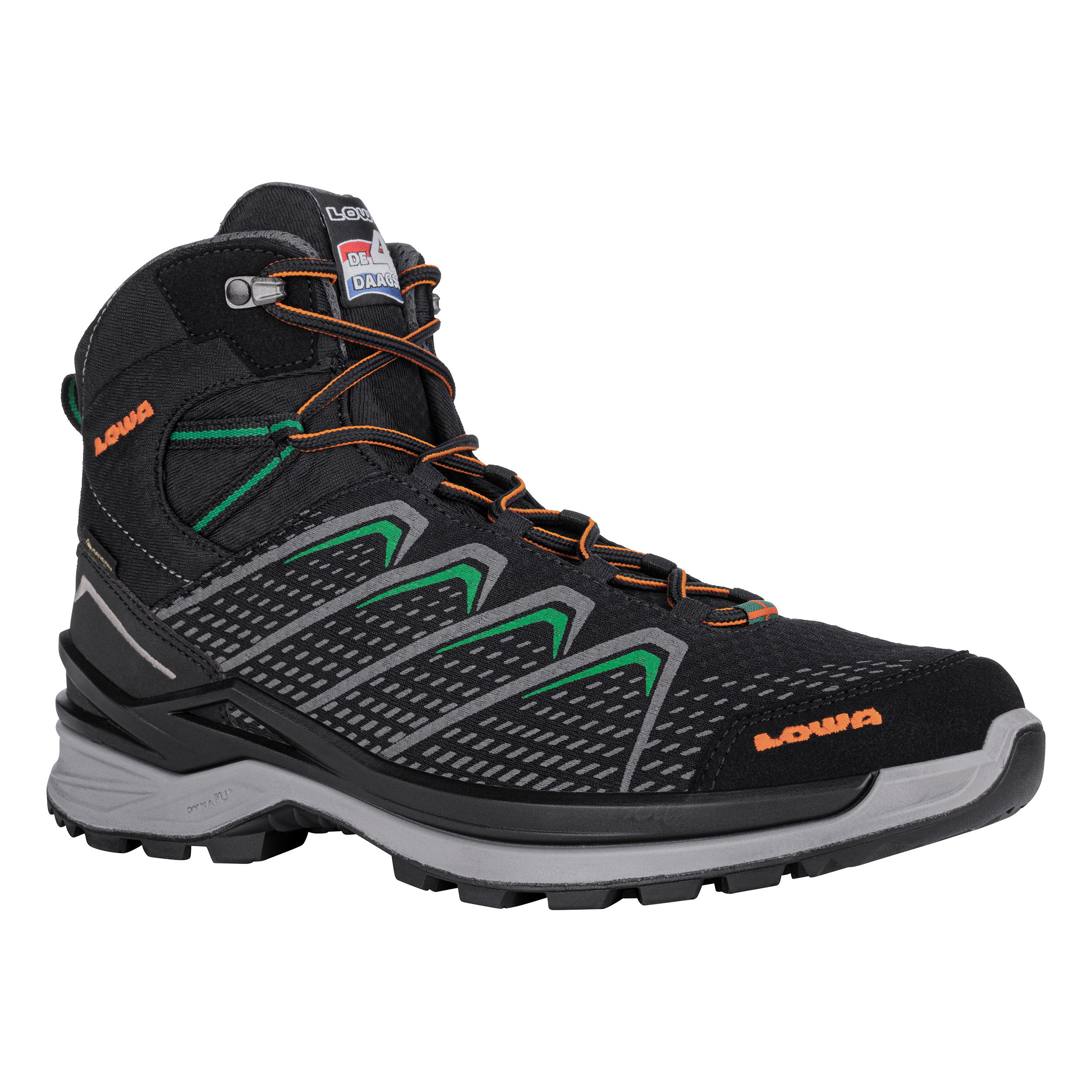 Lowa 510627 Ferrox N4D GTX Mid Zwart/Groen