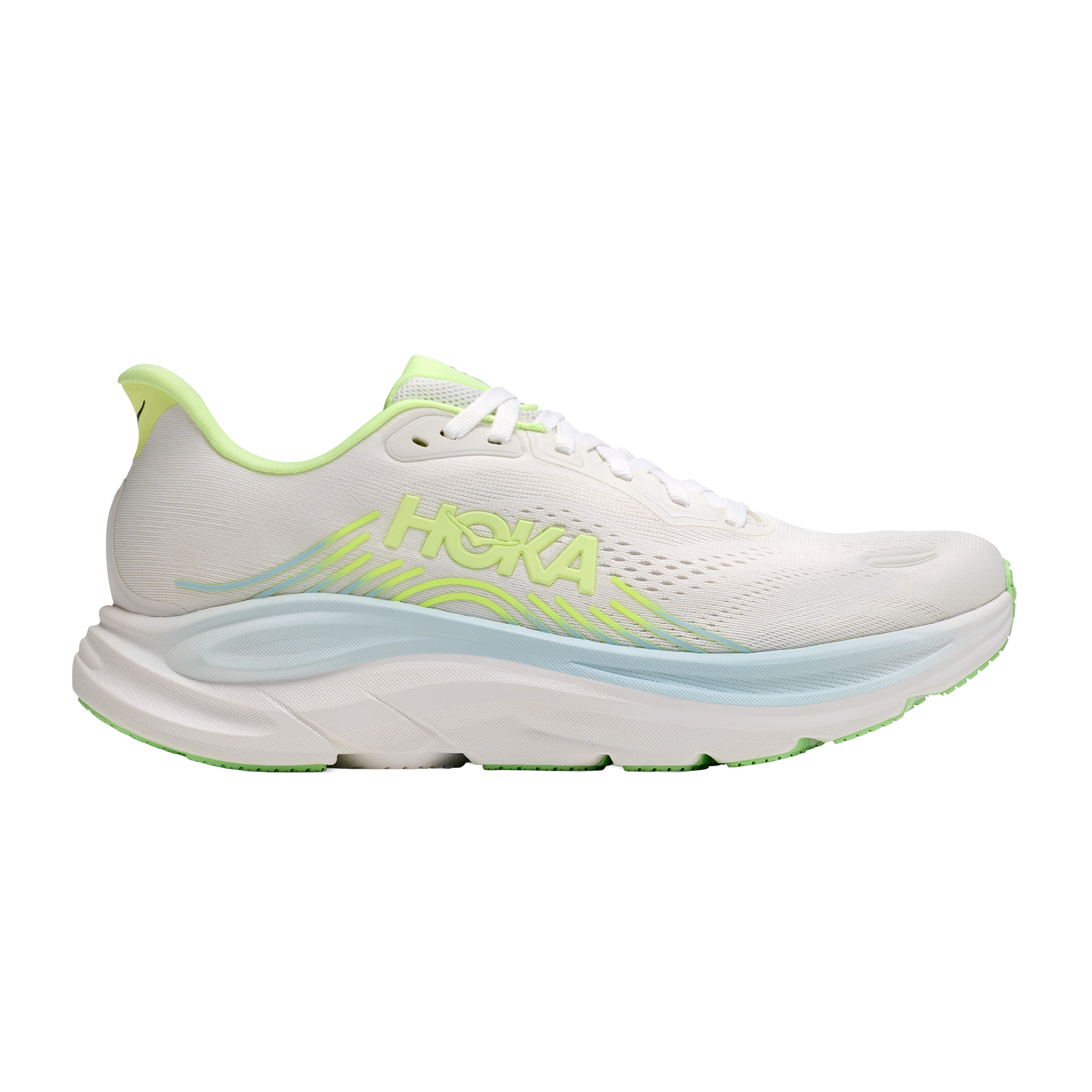 Hoka 1176573 Clifton 11 Women Frost/Neon Yuzu