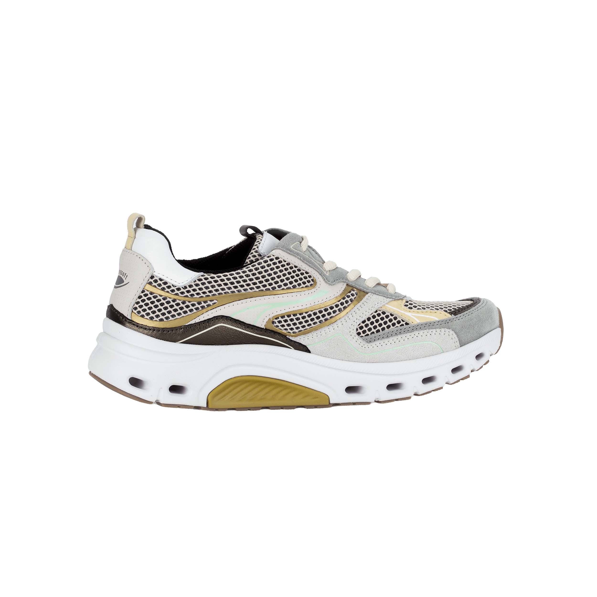 Gabor Rollingsoft 86.986 Sneaker Beige/Pino/White