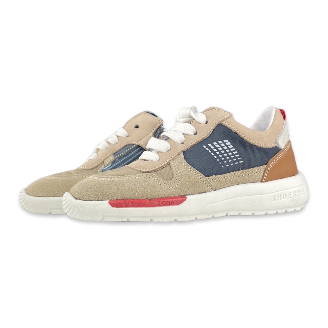 Shoesme RF23S049 Sneaker Runflex Dark Blue/Grey