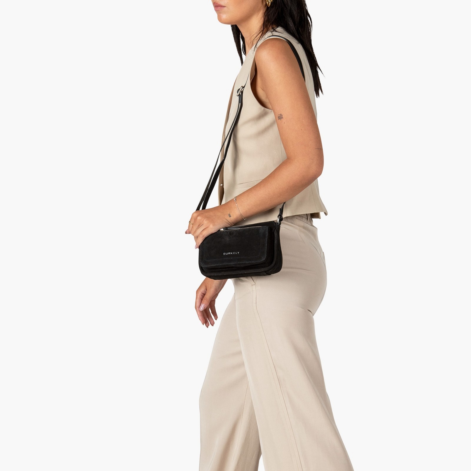 Burkely Crossbody Bag Zwart