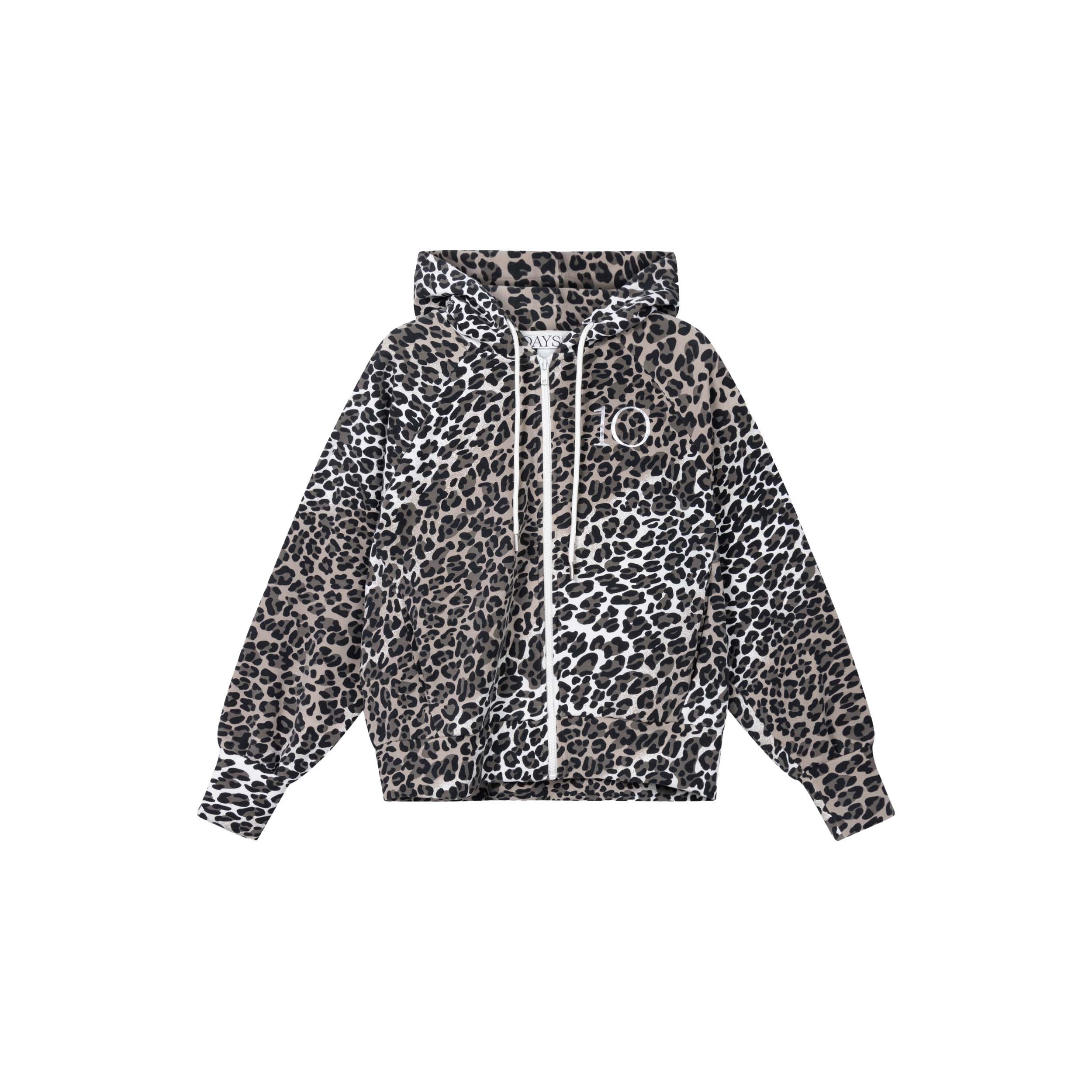 10DAYS 20-853-6201 Jas Soft Scuba Leopard Ecru