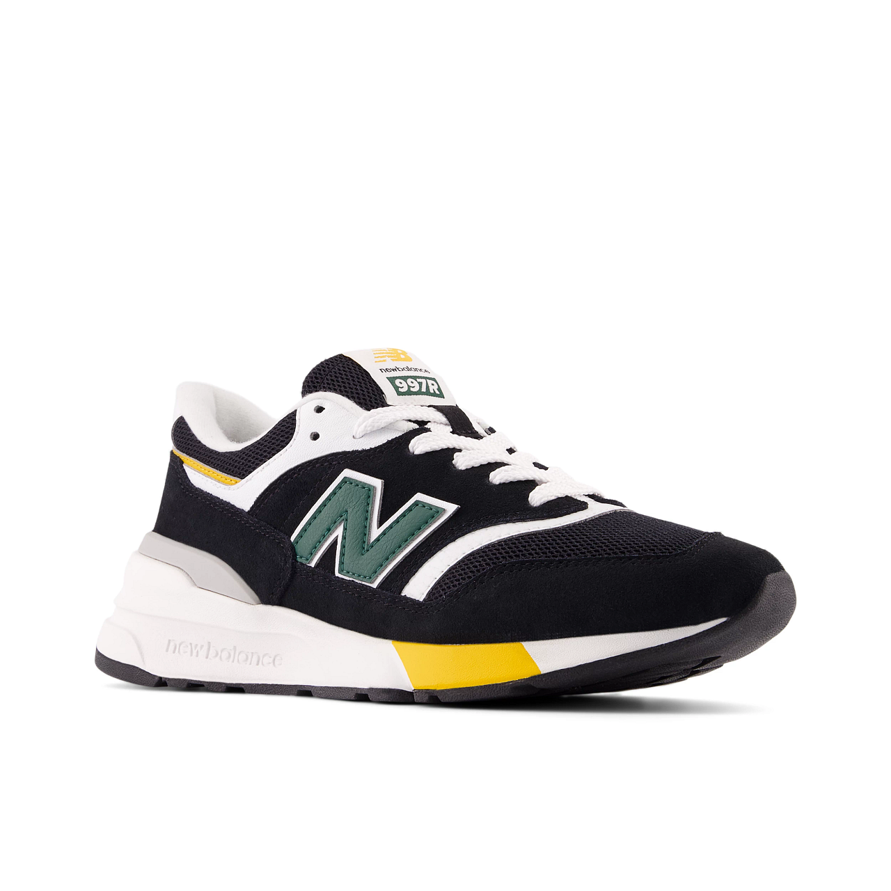 New Balance 997 Sneaker Black/Nightwatch Green