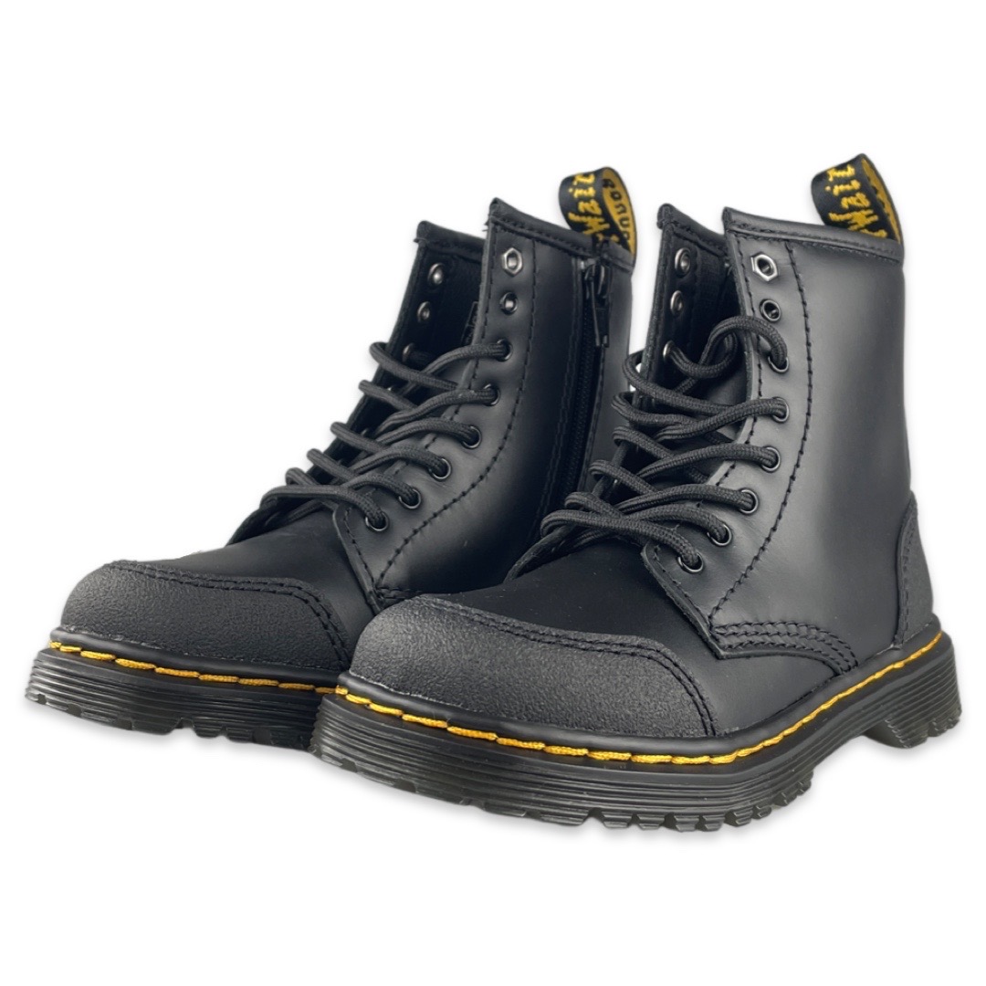 Dr. Martens 1460J Boot Overlay Black Duty+Romario