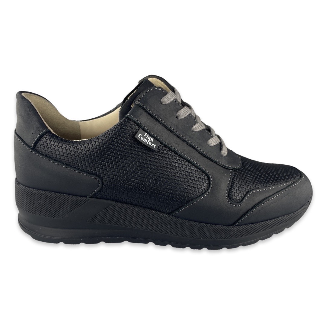 Finn Comfort FinnStretch 5067 Sneaker Mori Zwart