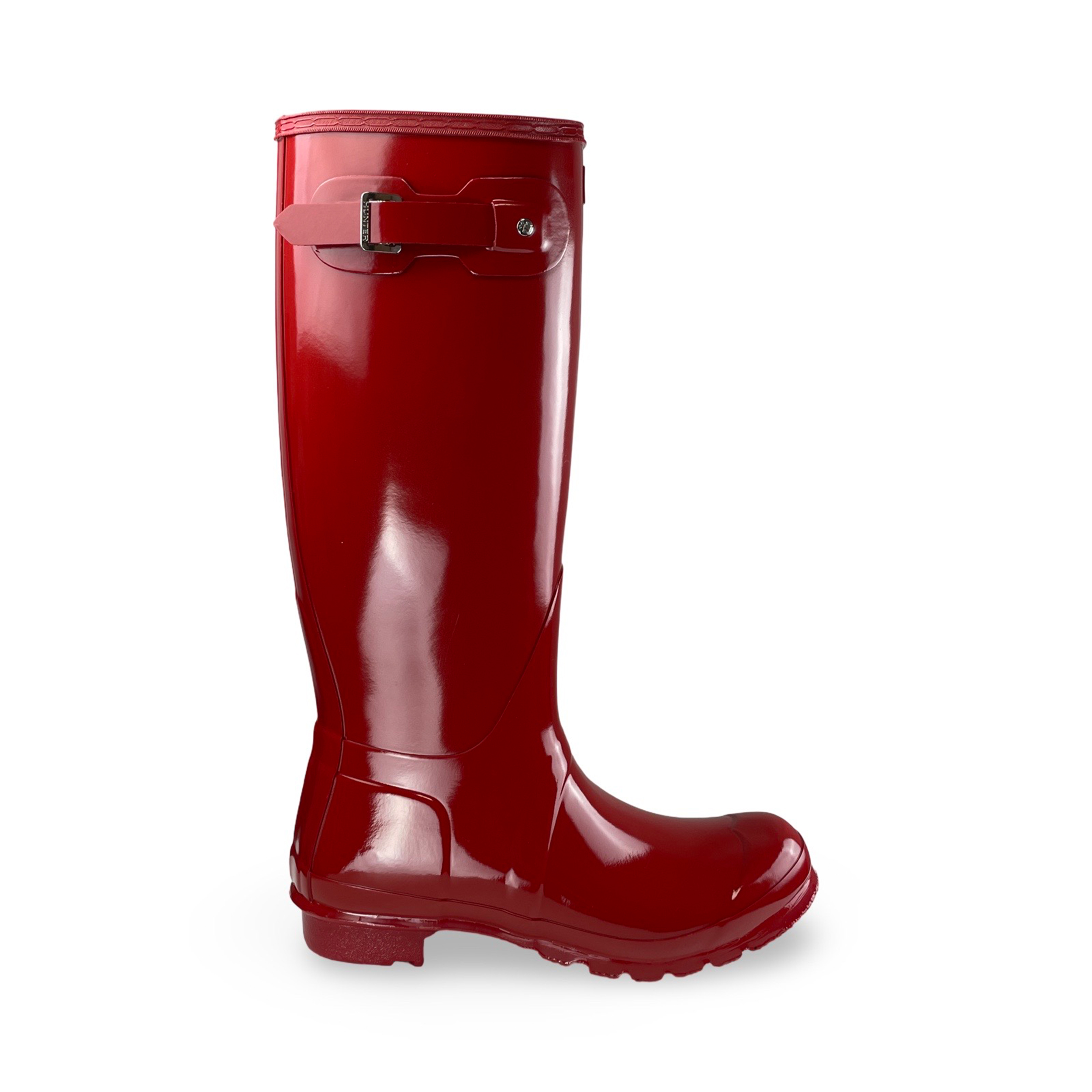 Hunter 1000 Rubberlaars Original Tall Gloss Military Red