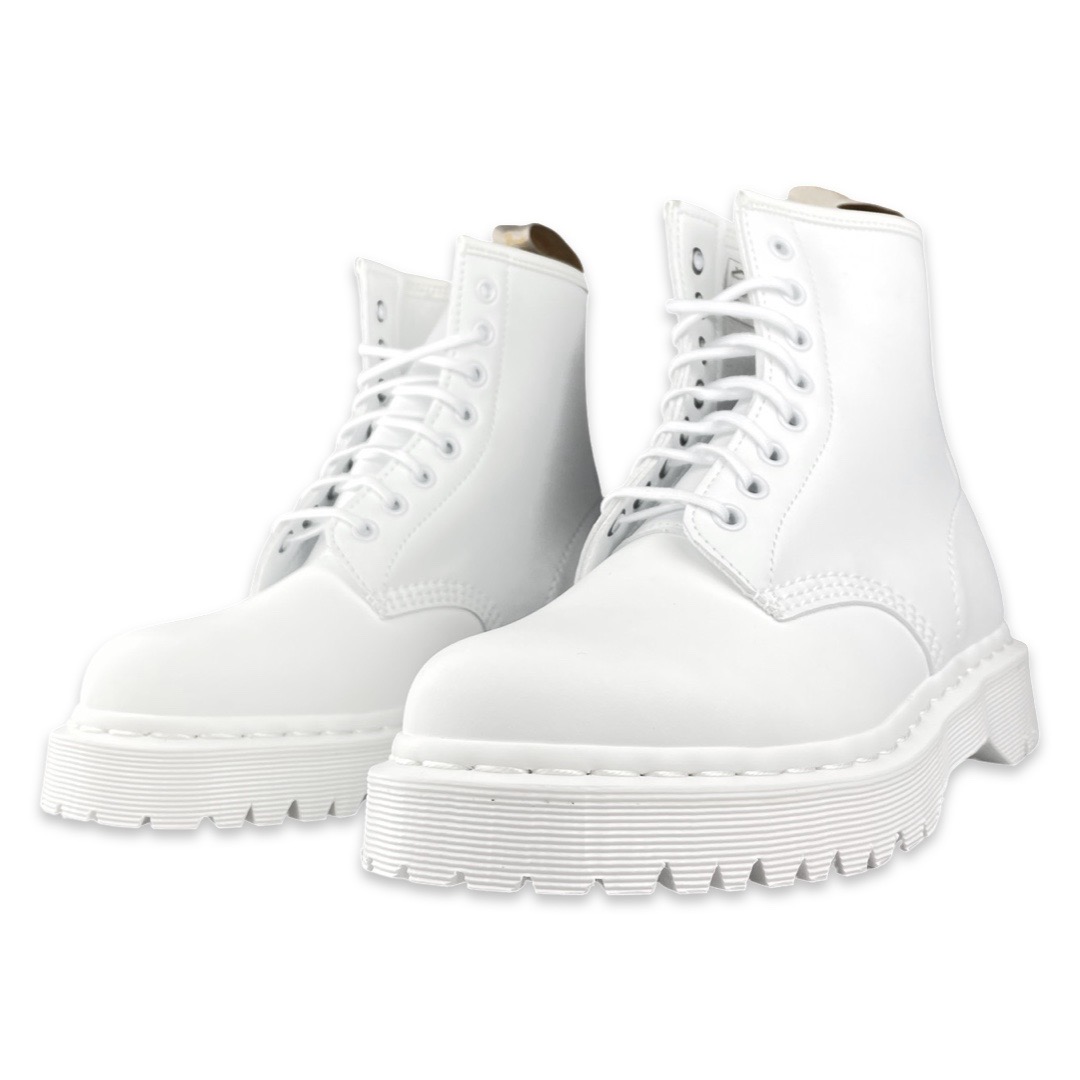 Dr. Martens 1460 Boot Vegan Bex Mono Kemble Optical White 