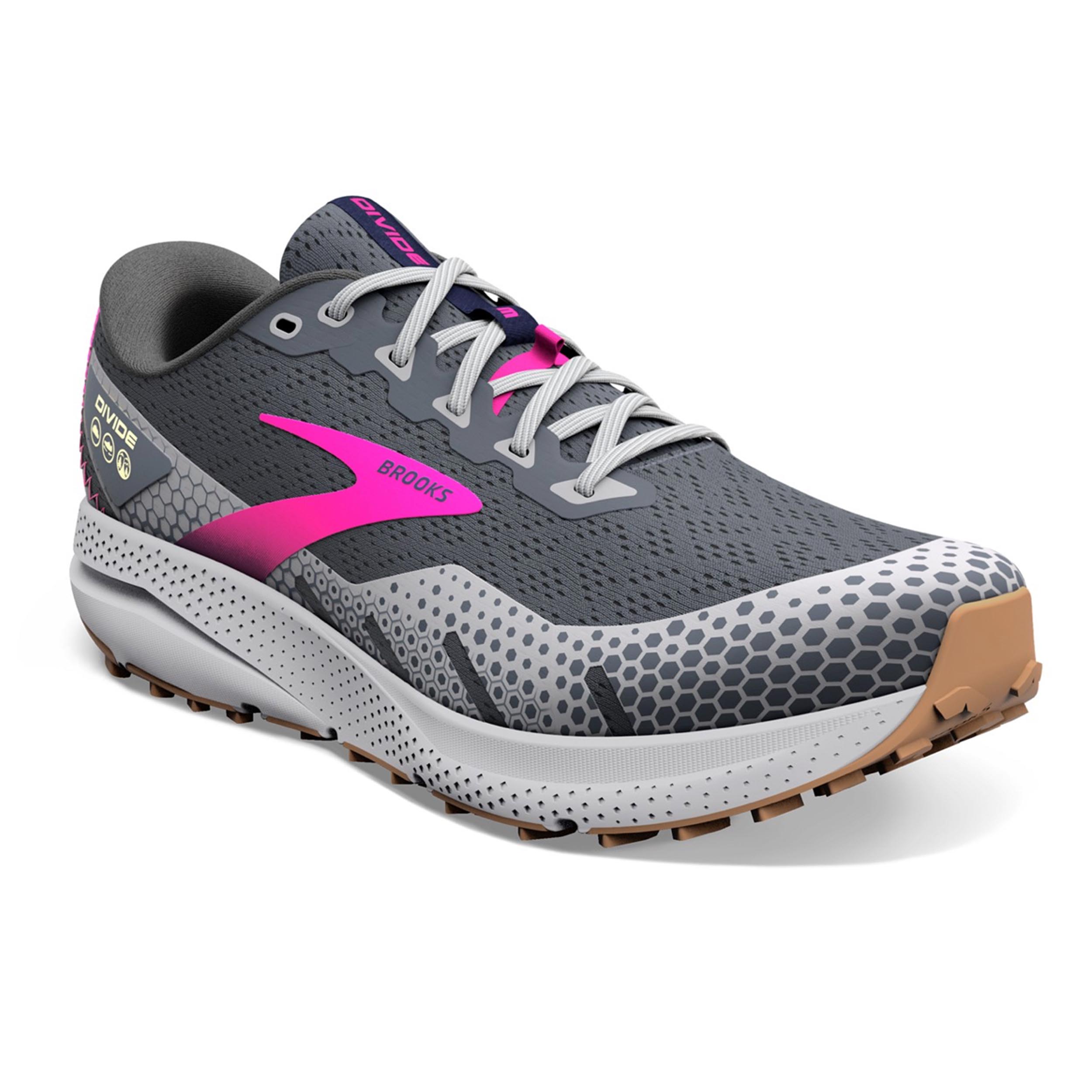 Brooks 120368 Divide 3 Women Ebony/Grey/Pink