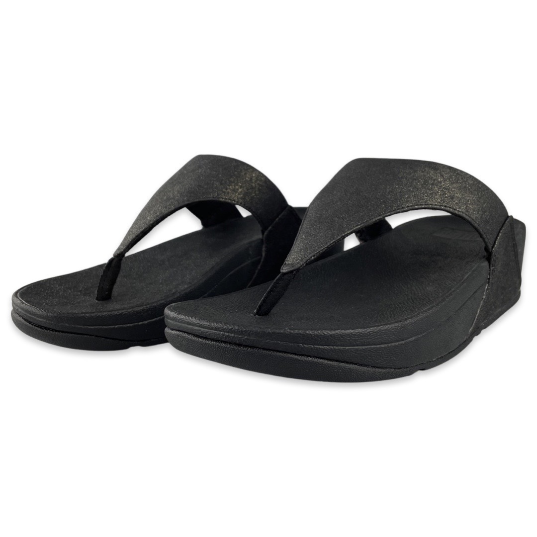 FitFlop EU9 Slipper Lulu Sparkle All Black