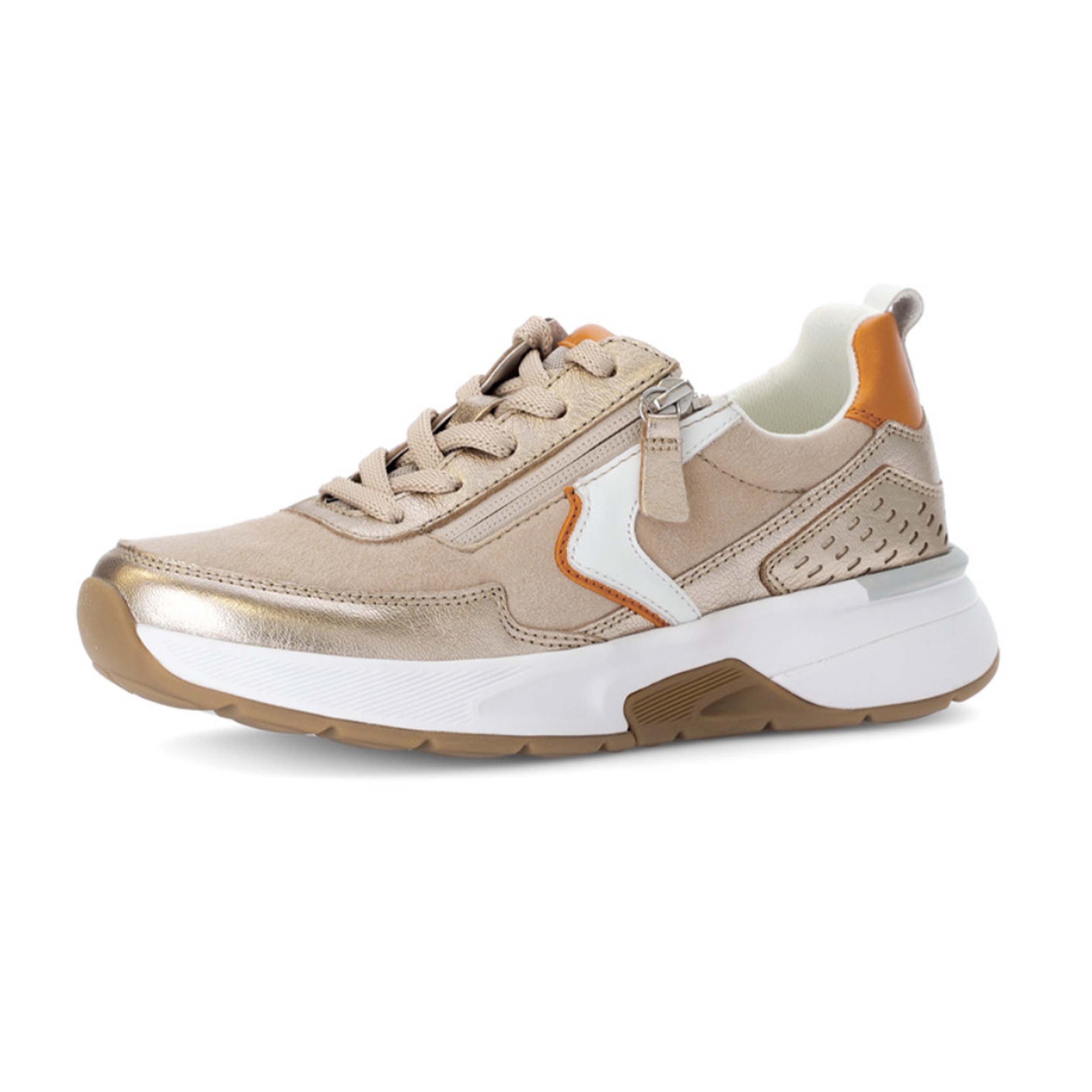 Gabor Rollingsoft 66.848 Sneaker Oak/Powder/White