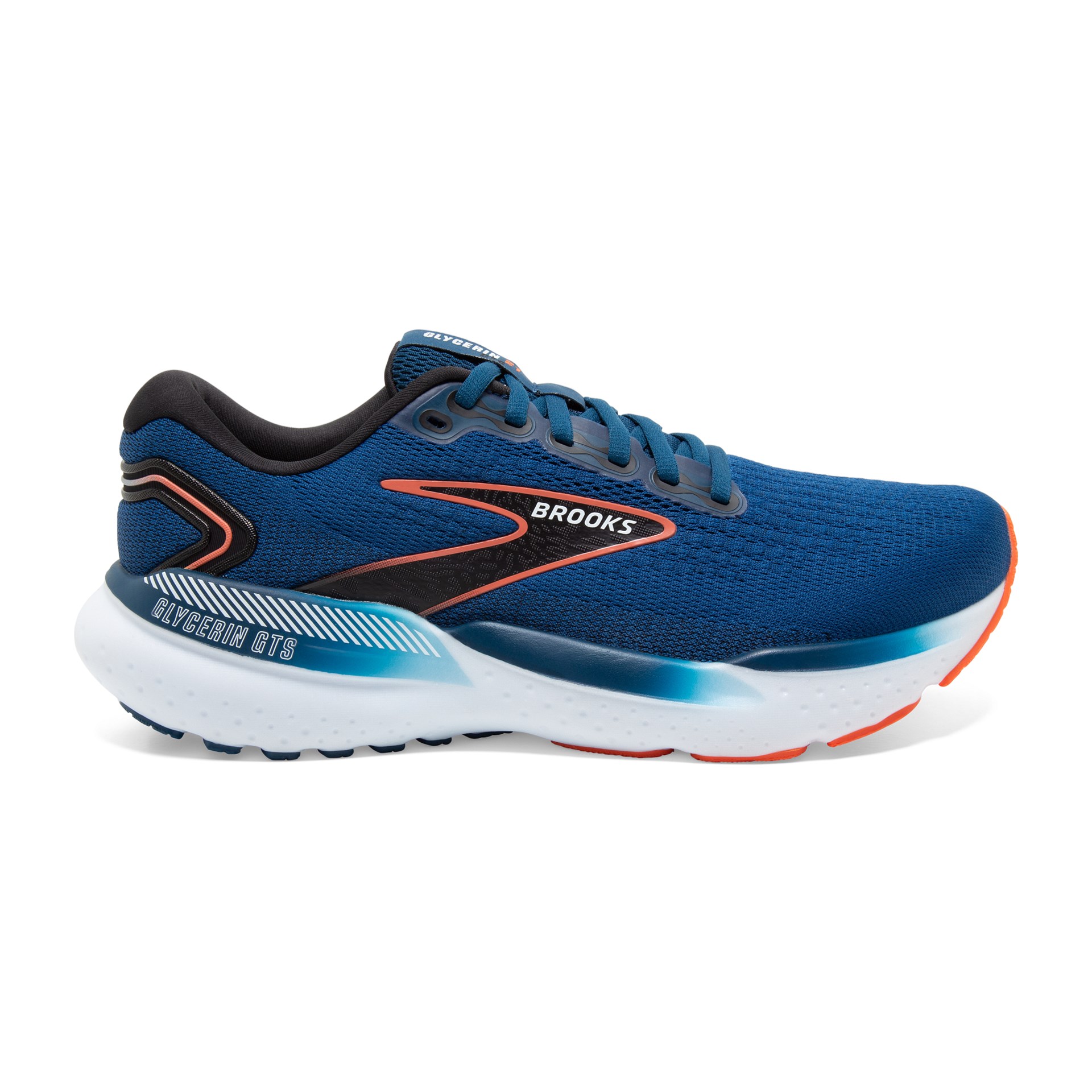 Brooks 110420 Glycerin GTS 21 Men Opal/Black/Nasturtium