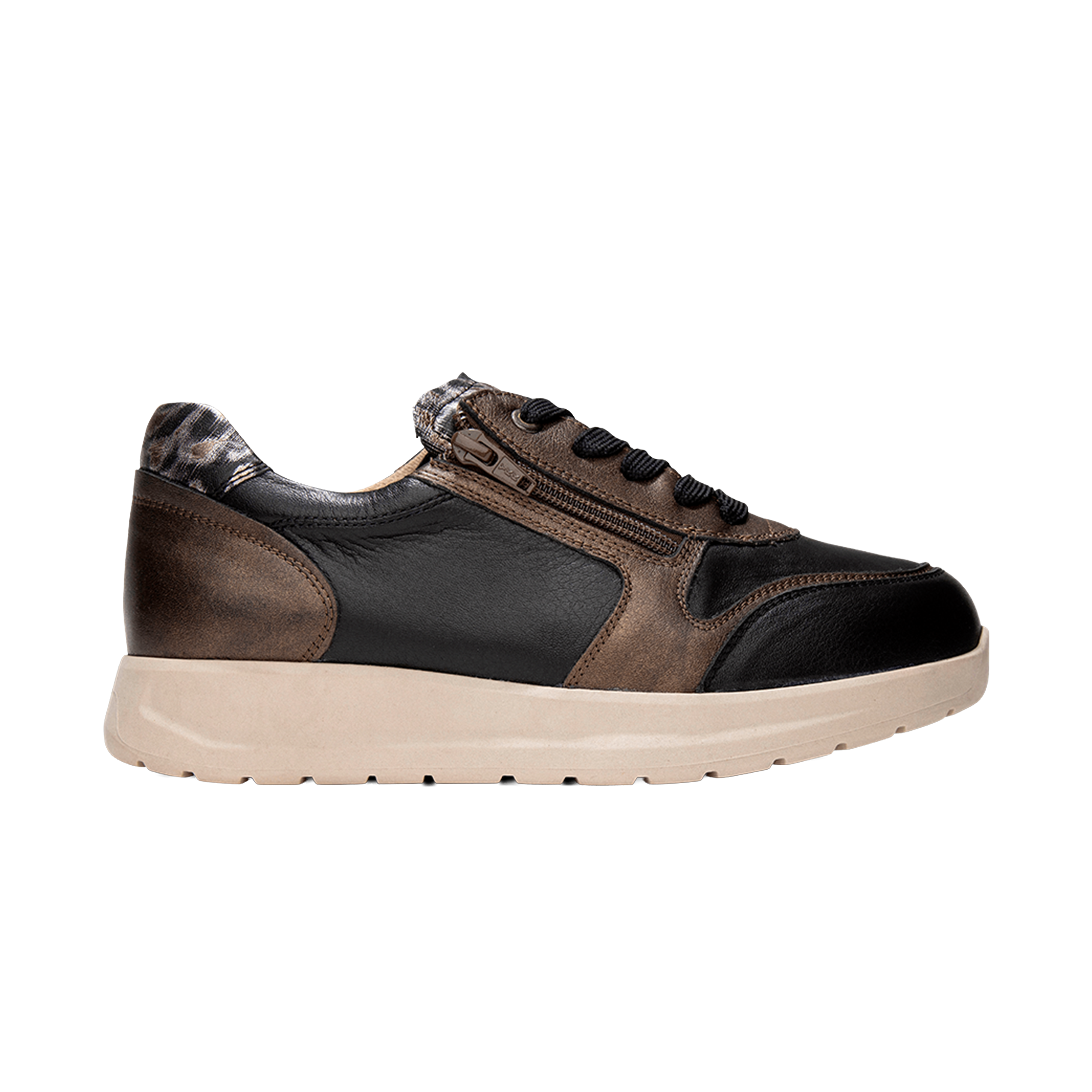 Nimco 7006 Sneaker Sharon Lace Black Combi Kx