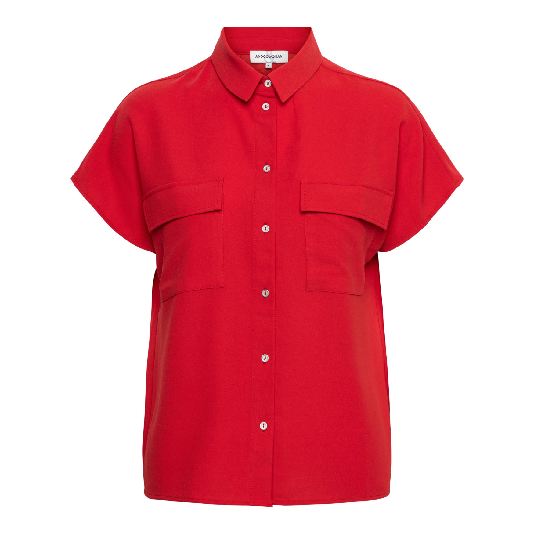 &Co BL365 Blouse Nuri Stone Red