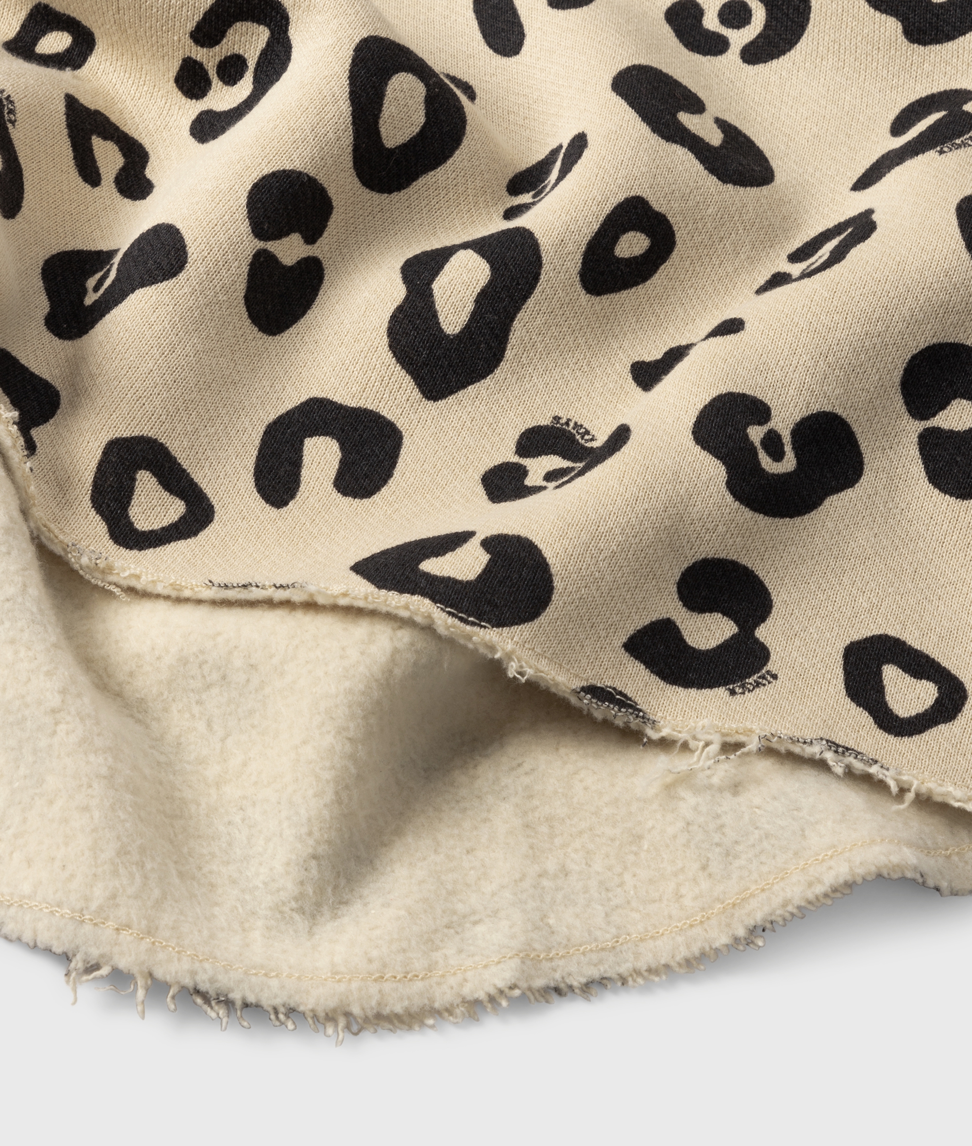 10DAYS 20-814-4204 Trui Raw Edge Leopard Oyster