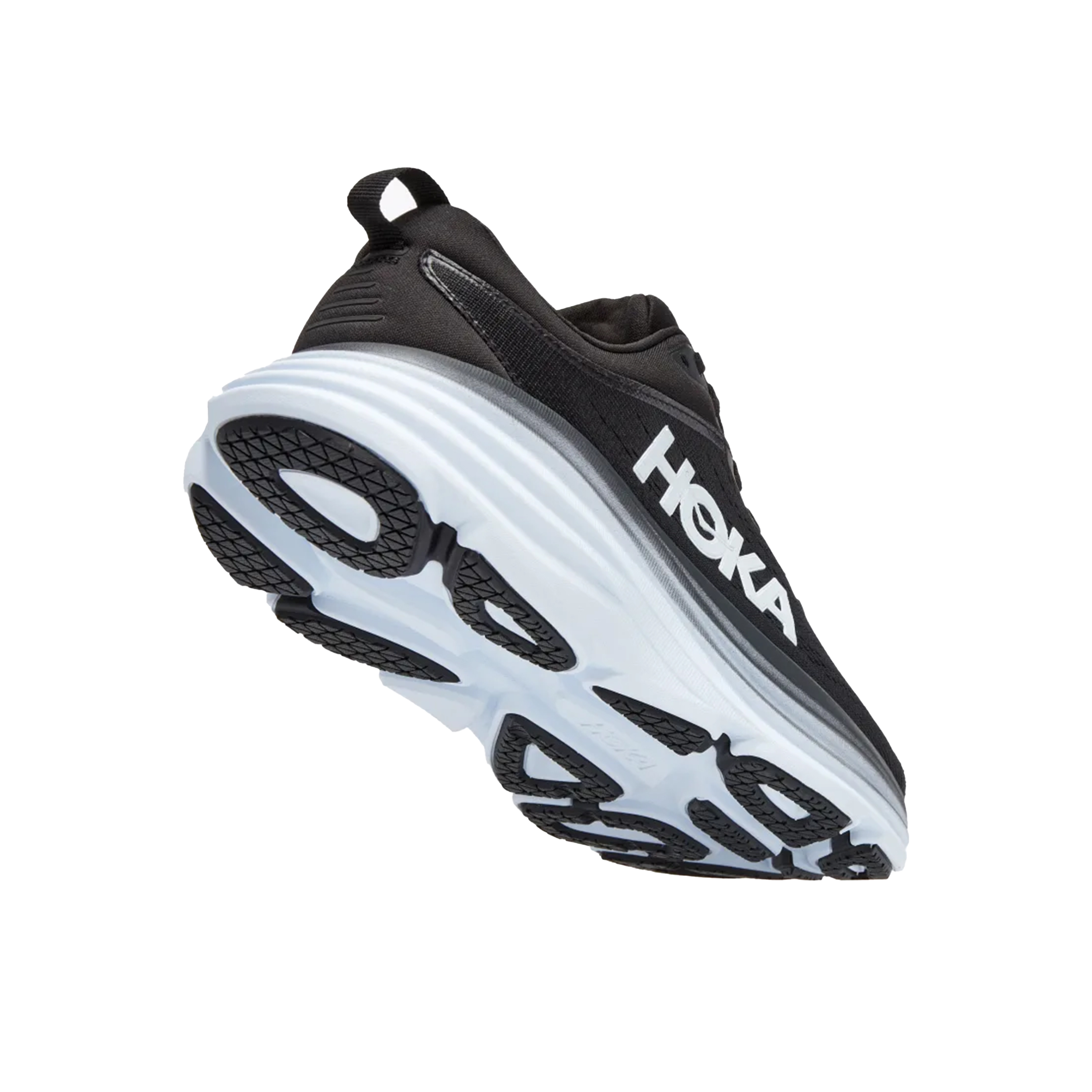 Hoka 1127954 Bondi 8 Women Black/White Wide