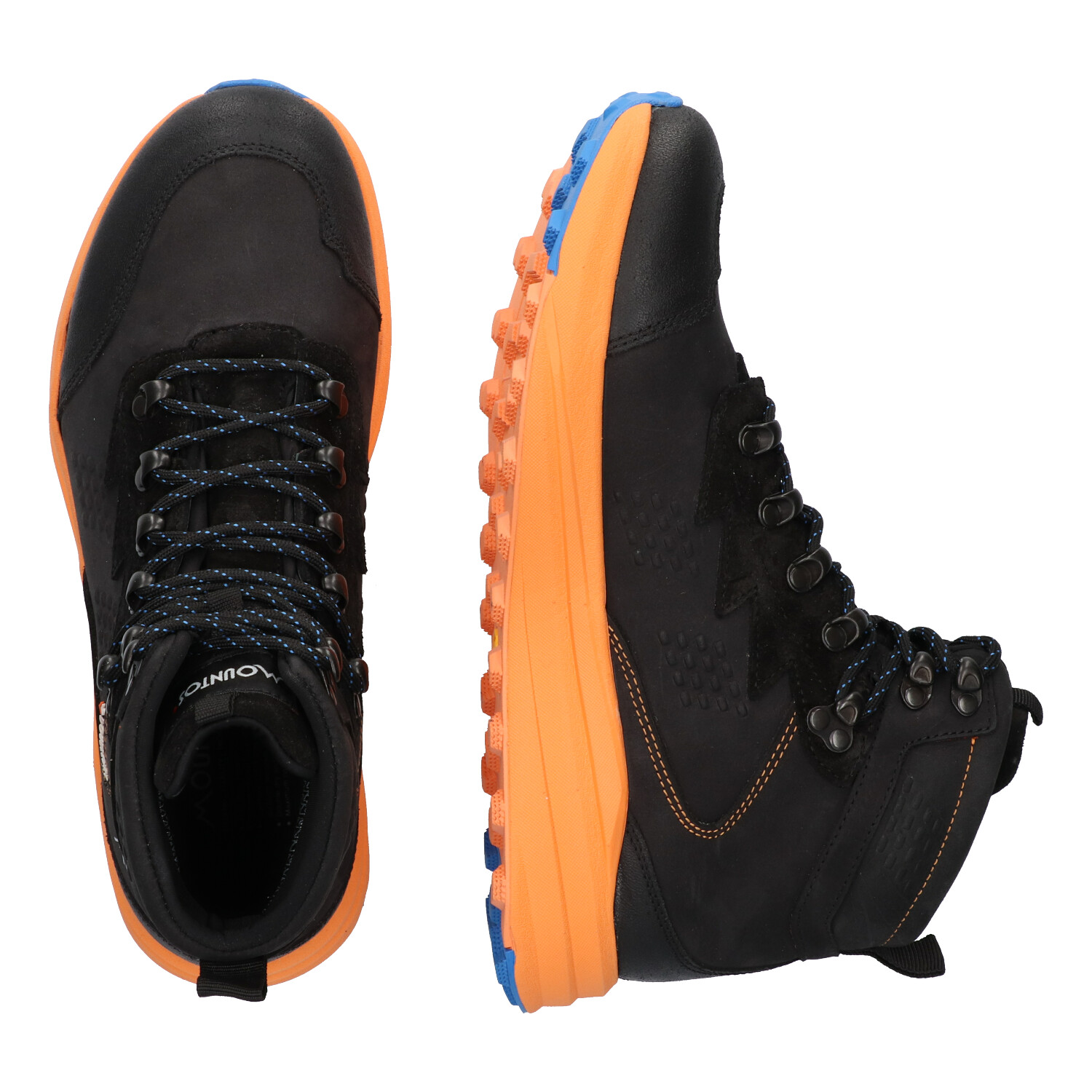 Mountos 724100 Wandelschoen Ourea High Men Black/Orange