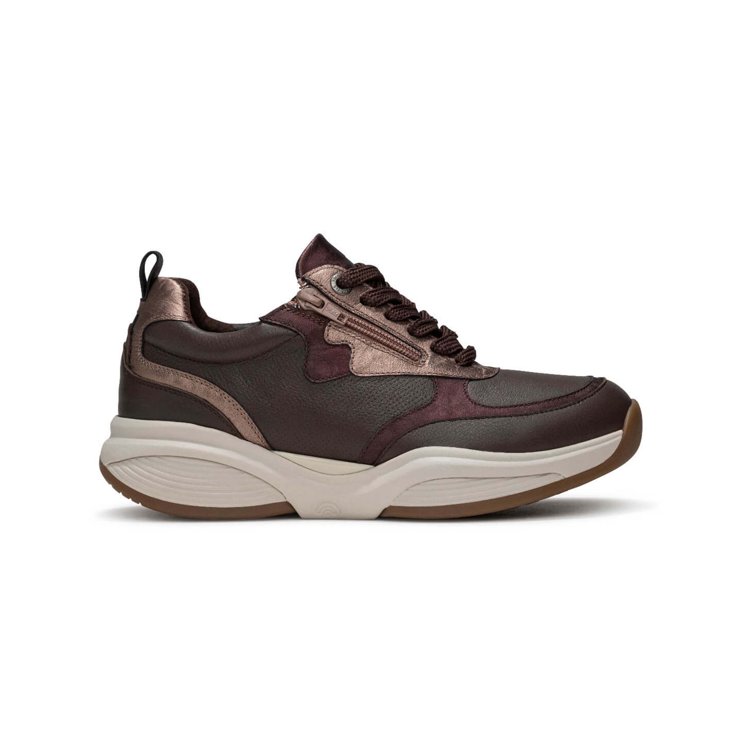 Xsensible 32005.3 Sneaker SWX21 Dark Brown Combi Hx