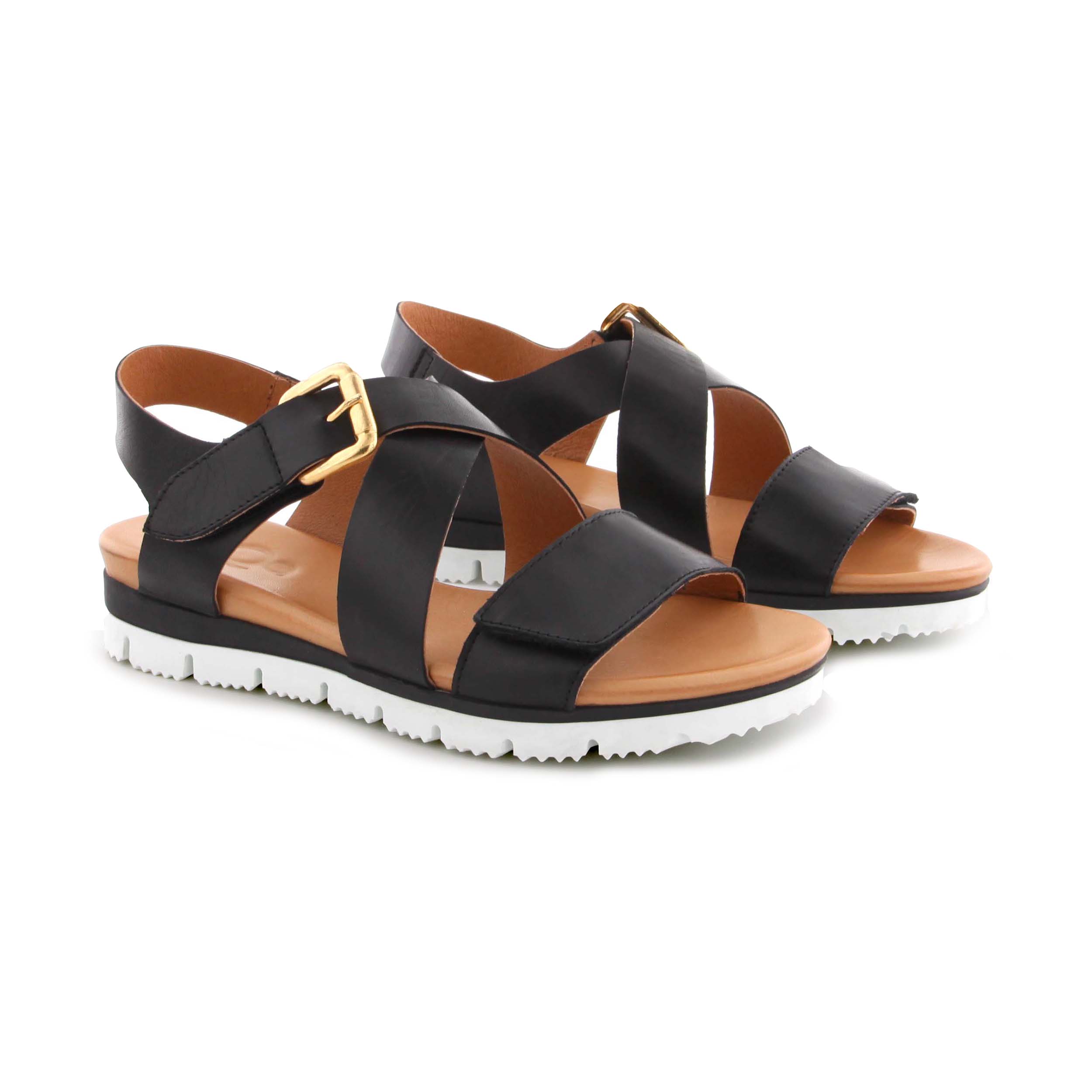 AQA A8751 Sandaal Maud Black