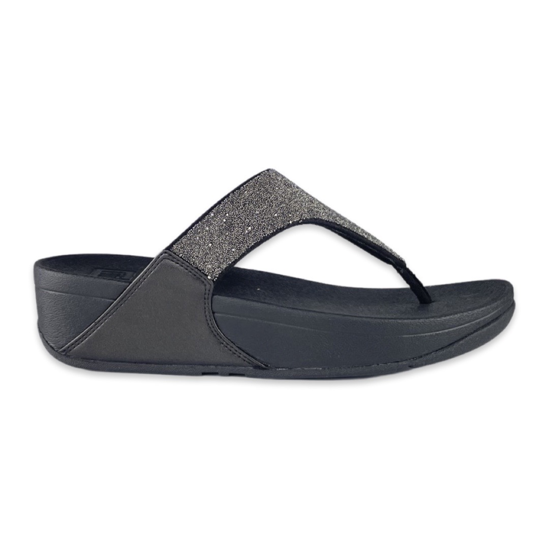 FitFlop GB4 Slipper Lulu Opul All Black