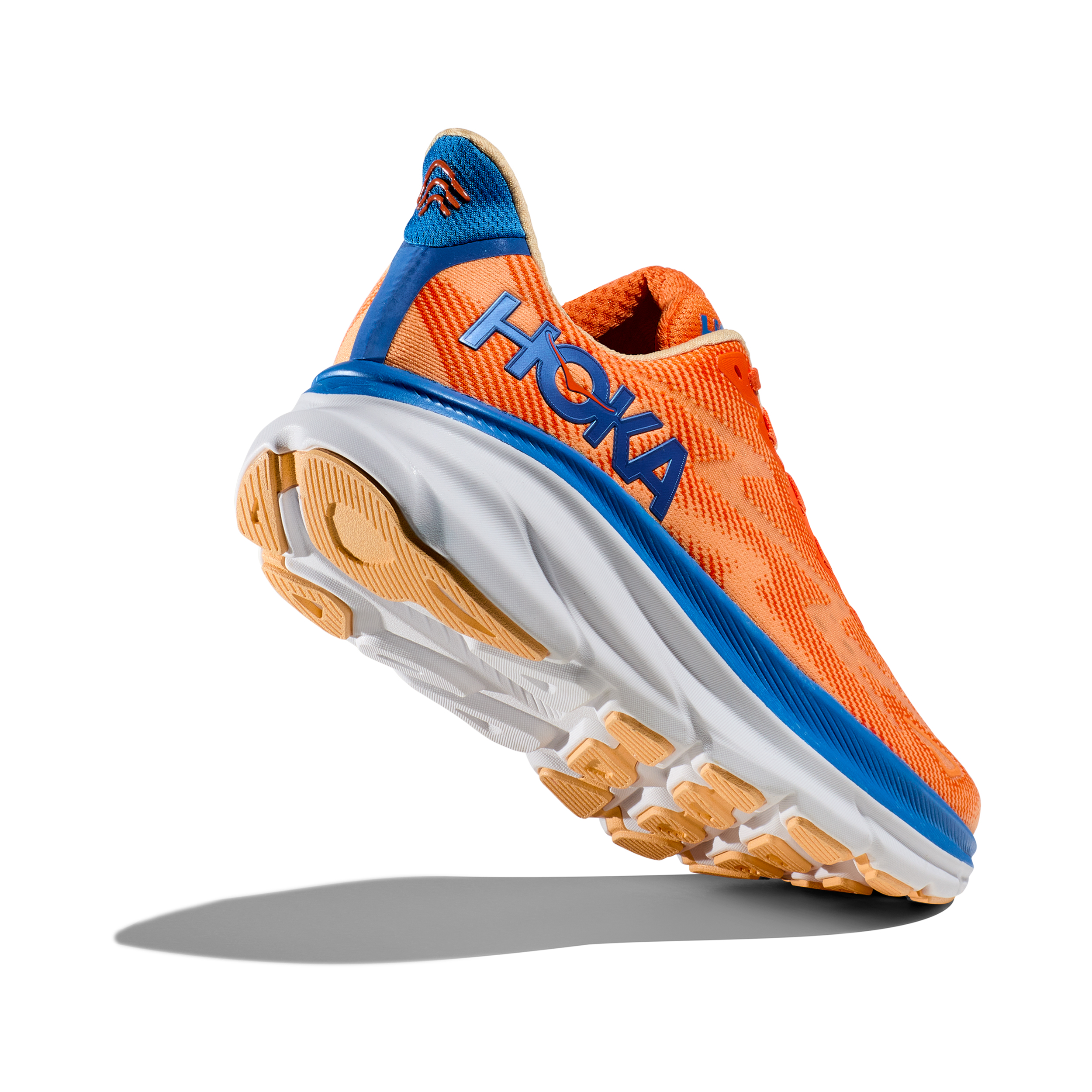 Hoka 1127895 Clifton 9 Men Vibrant Orange/Impala