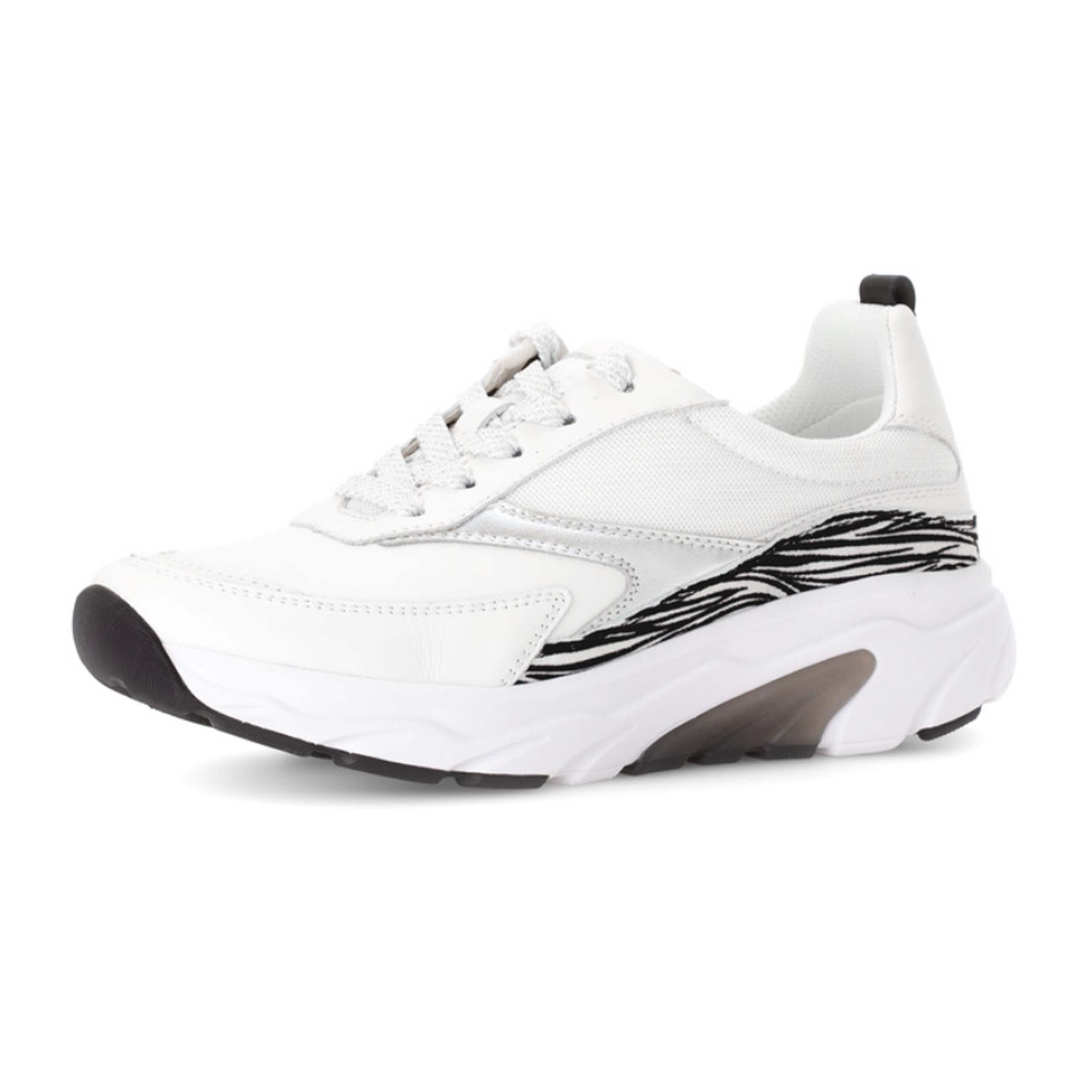 Gabor Rollingsoft 66.935 Sneaker White/Silver/Black