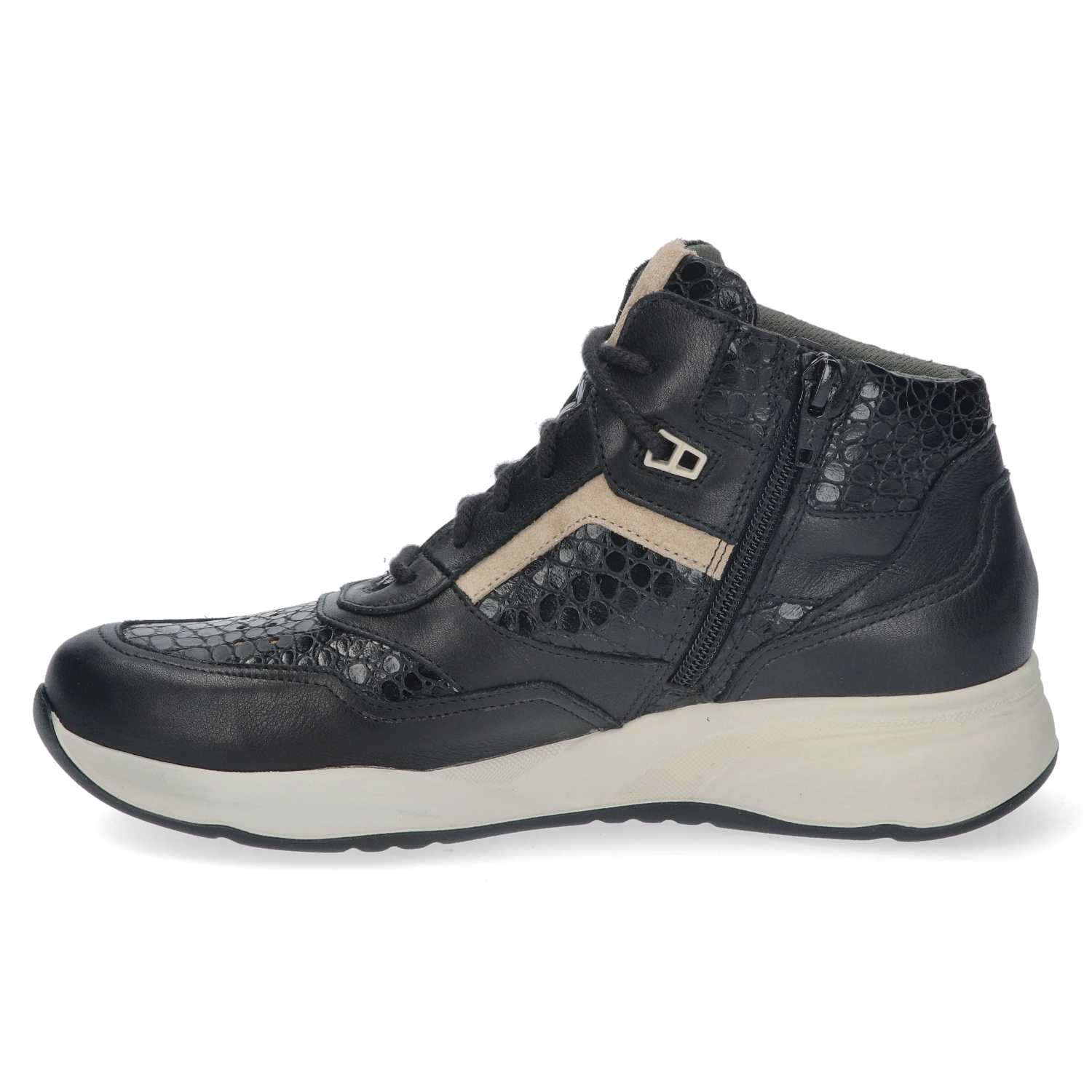 Durea 9778 Sneaker Zwart/Seppia E