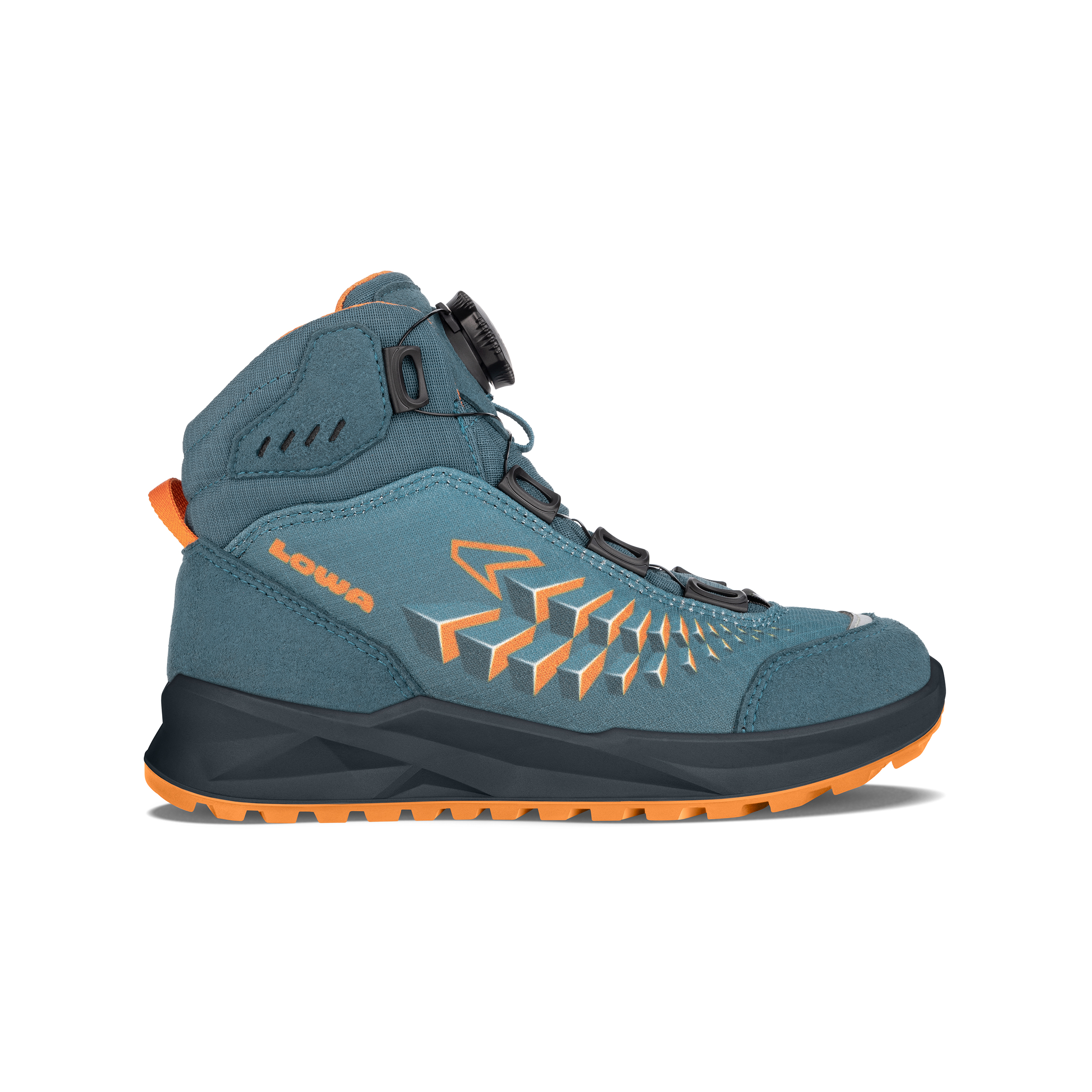 Lowa 641127 Ferrox GTX Mid Jr Petrol/Mango Lowa 641127 Ferrox GTX Mid Jr Petrol/Mango