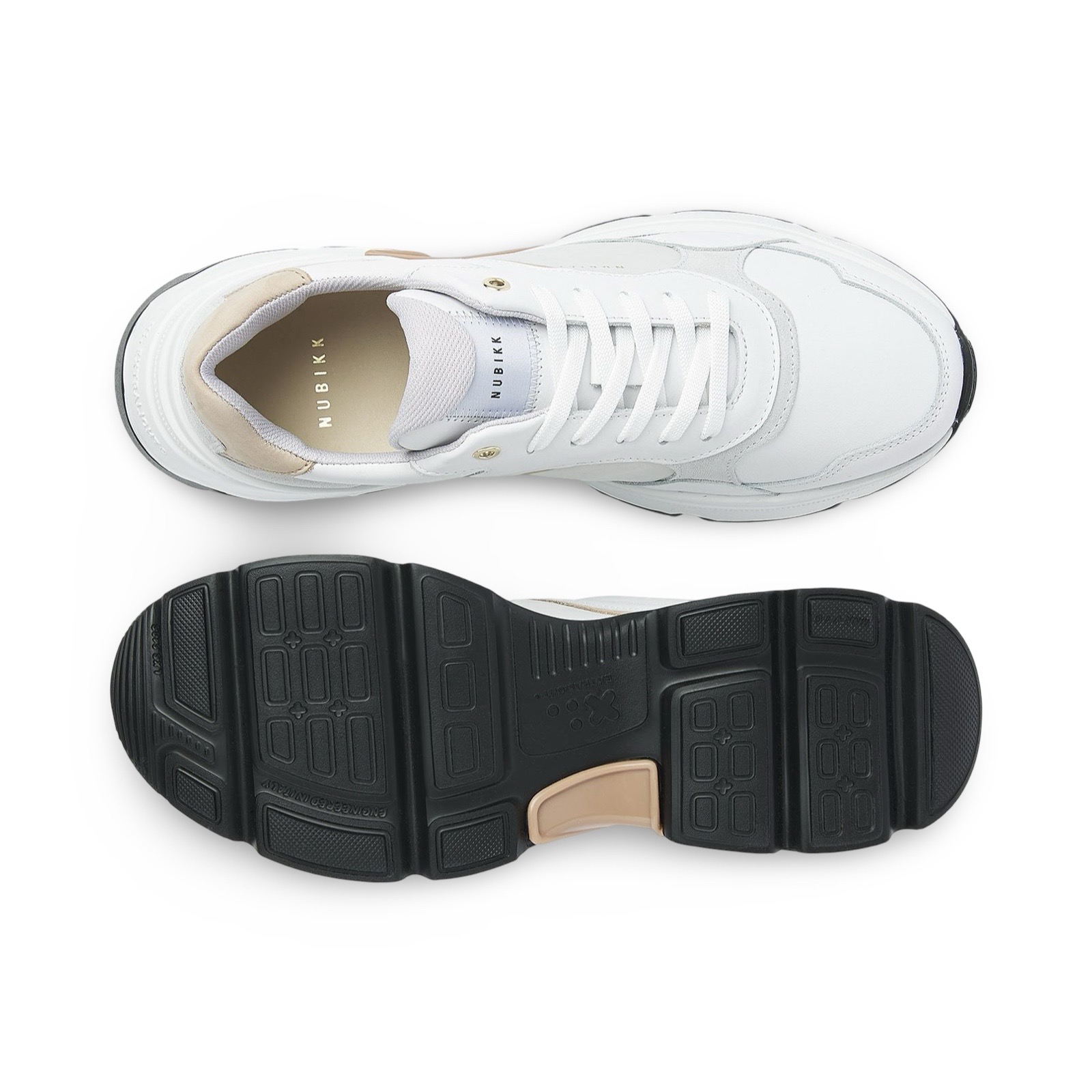 Nubikk 21079900 Sneaker Ross Jaden White/Taupe