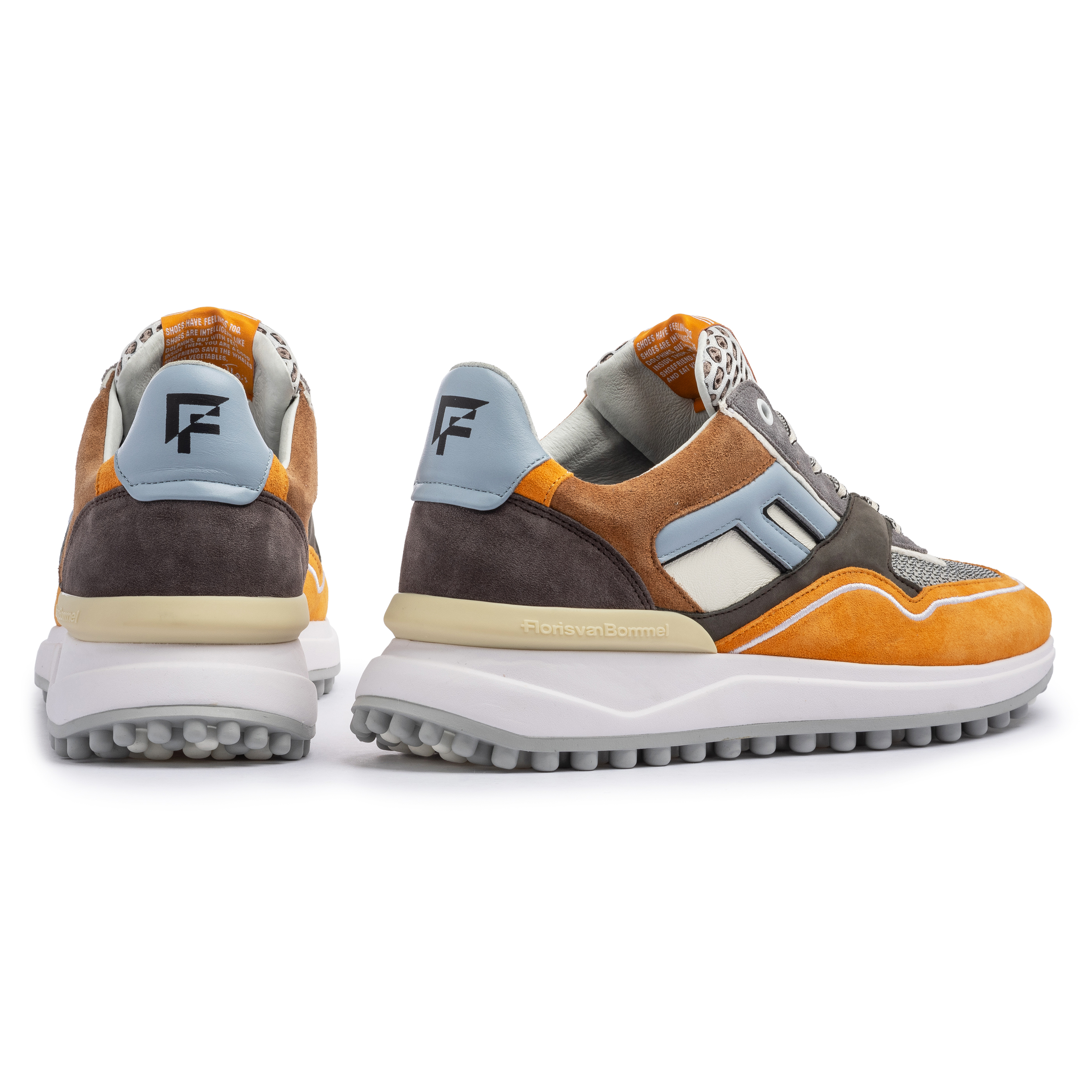 Floris van Bommel SFM-10139 Sneaker Noppi 29.35 Orange G1/2