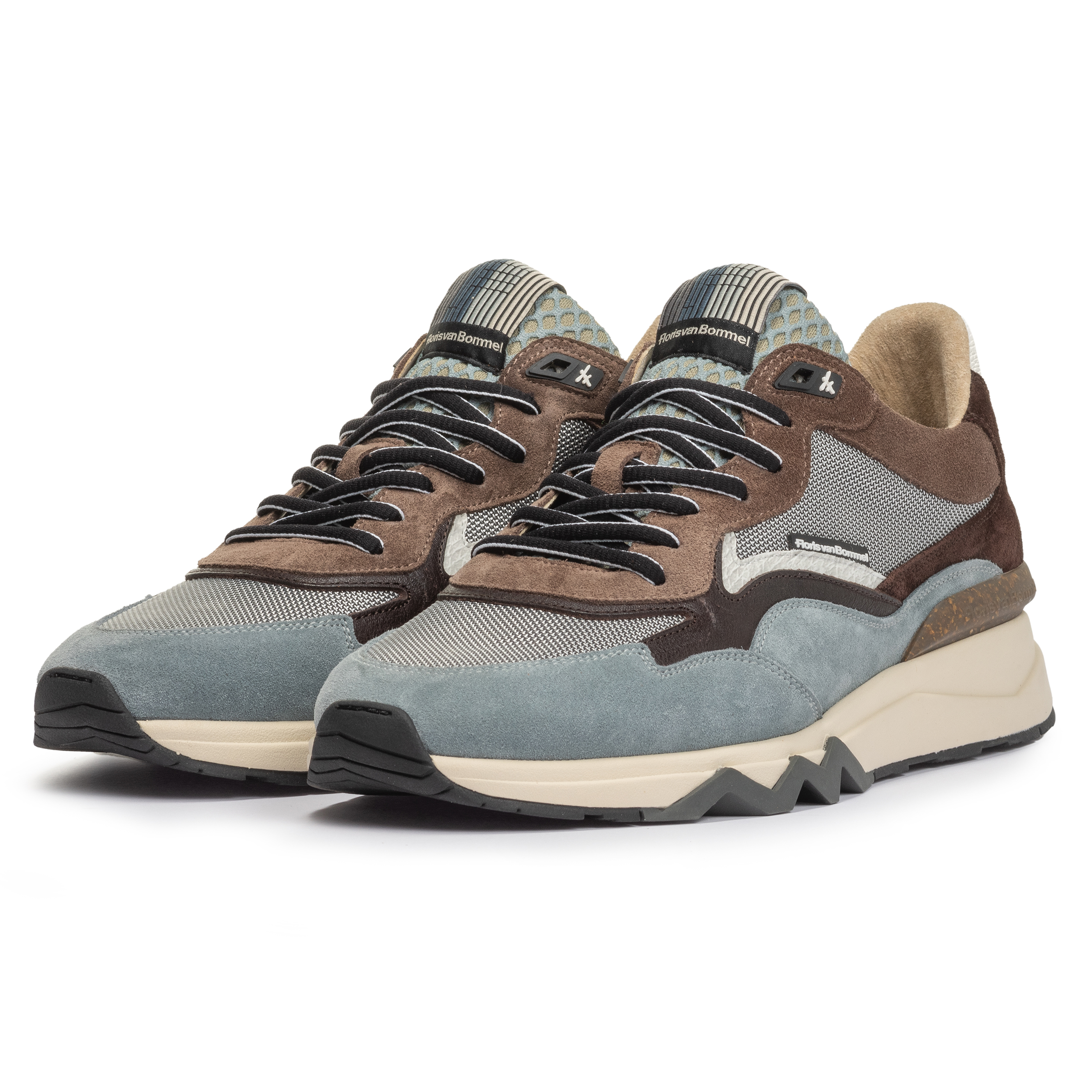 Floris van Bommel SFM-10178 Sneaker De Zager 05.10 Blue G1/2