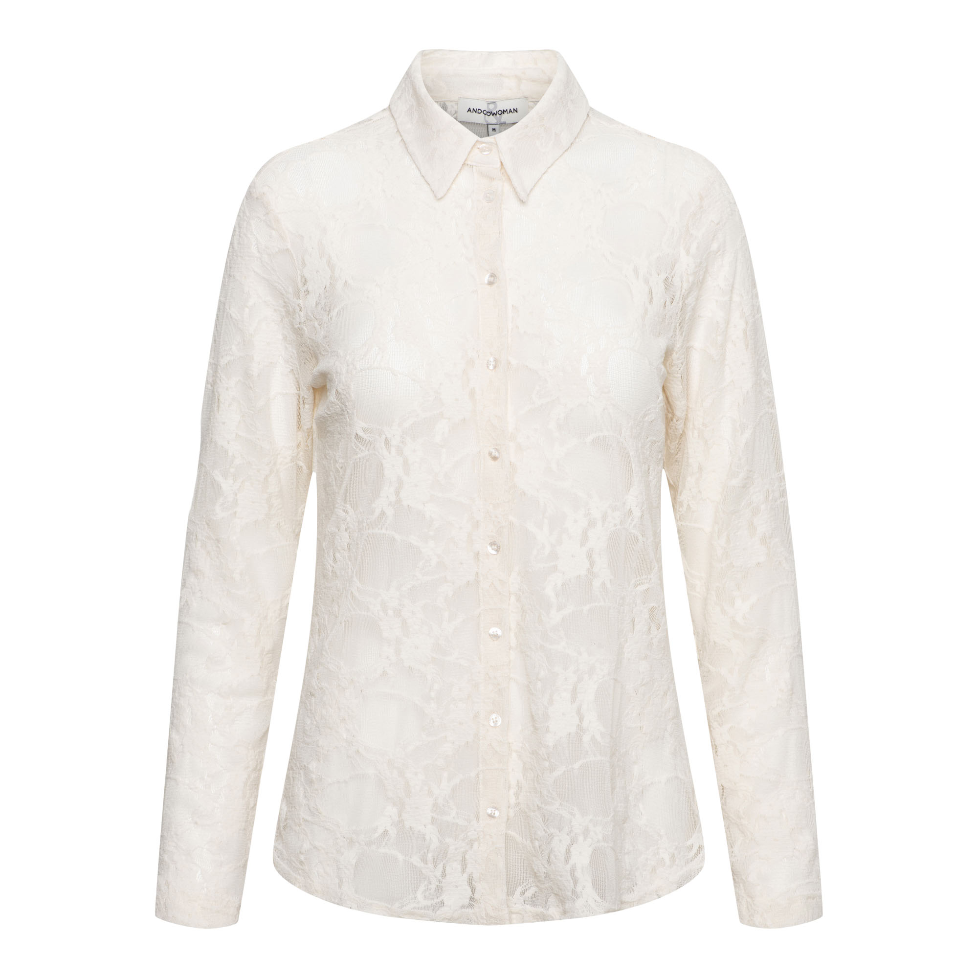 &Co BL430 Blouse Lotte Lace Beige