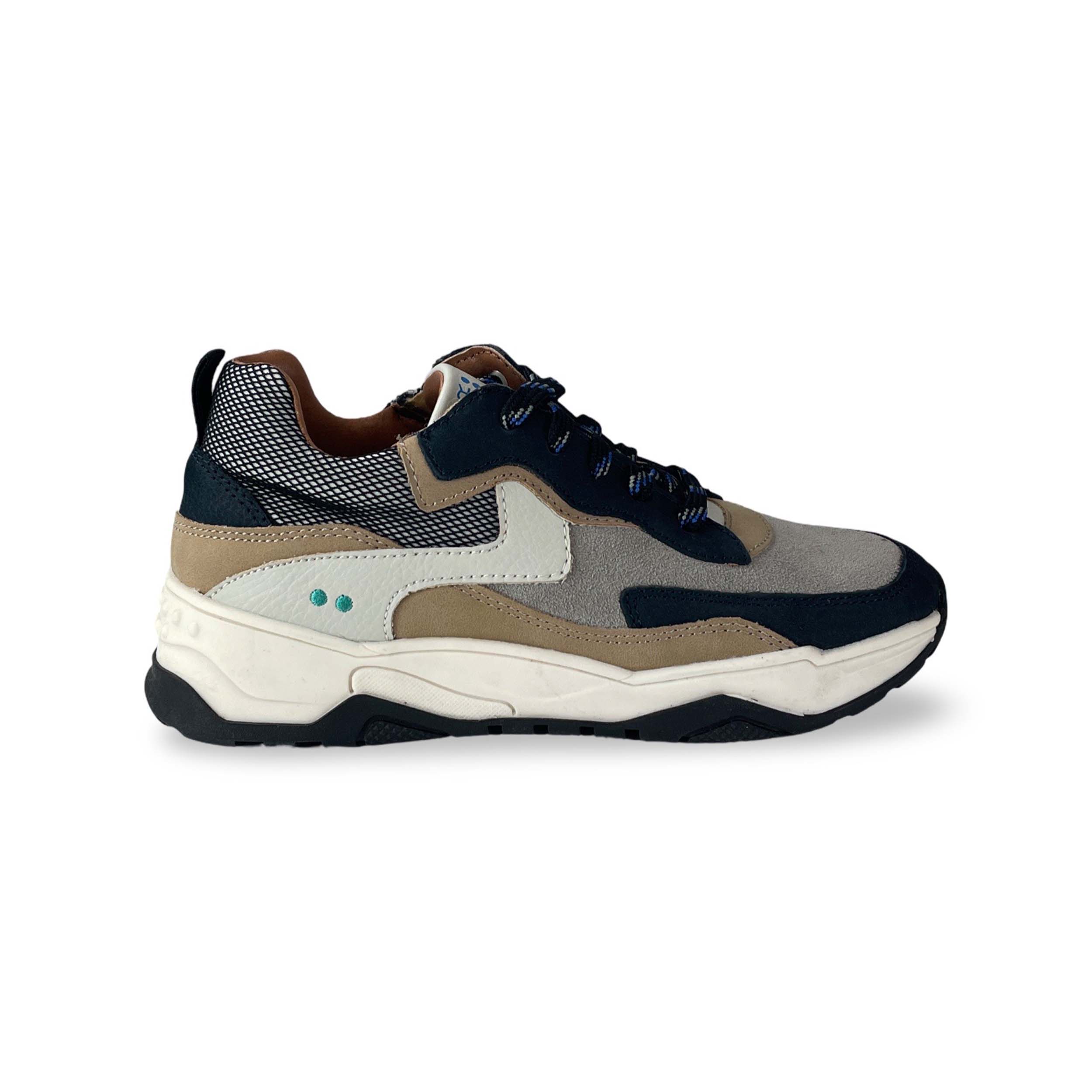 Bunnies Jr. 225877 Sneaker Cole Chunky Dark Brown