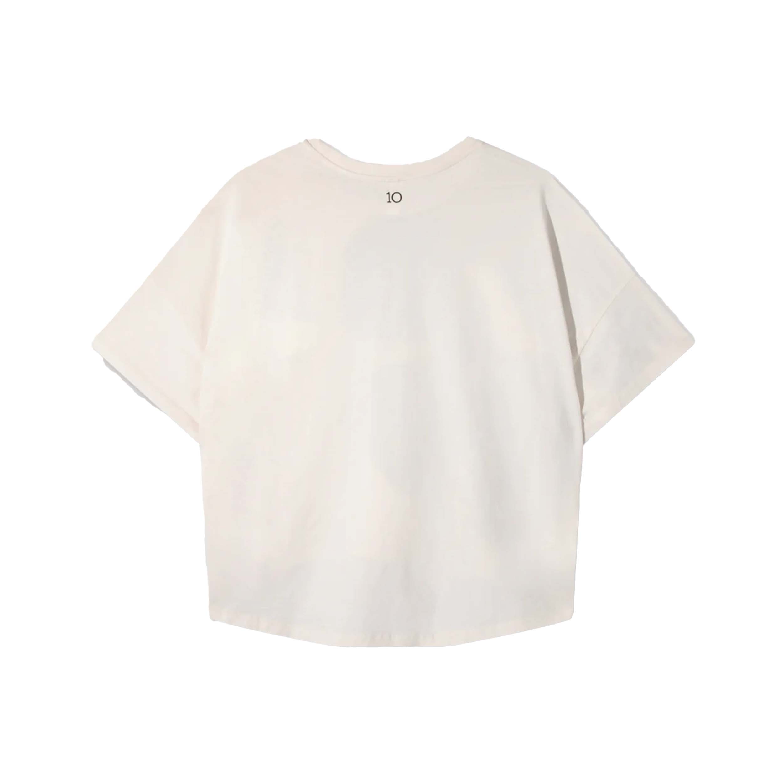 10DAYS 20-746-5201 Shirt Flower Ecru