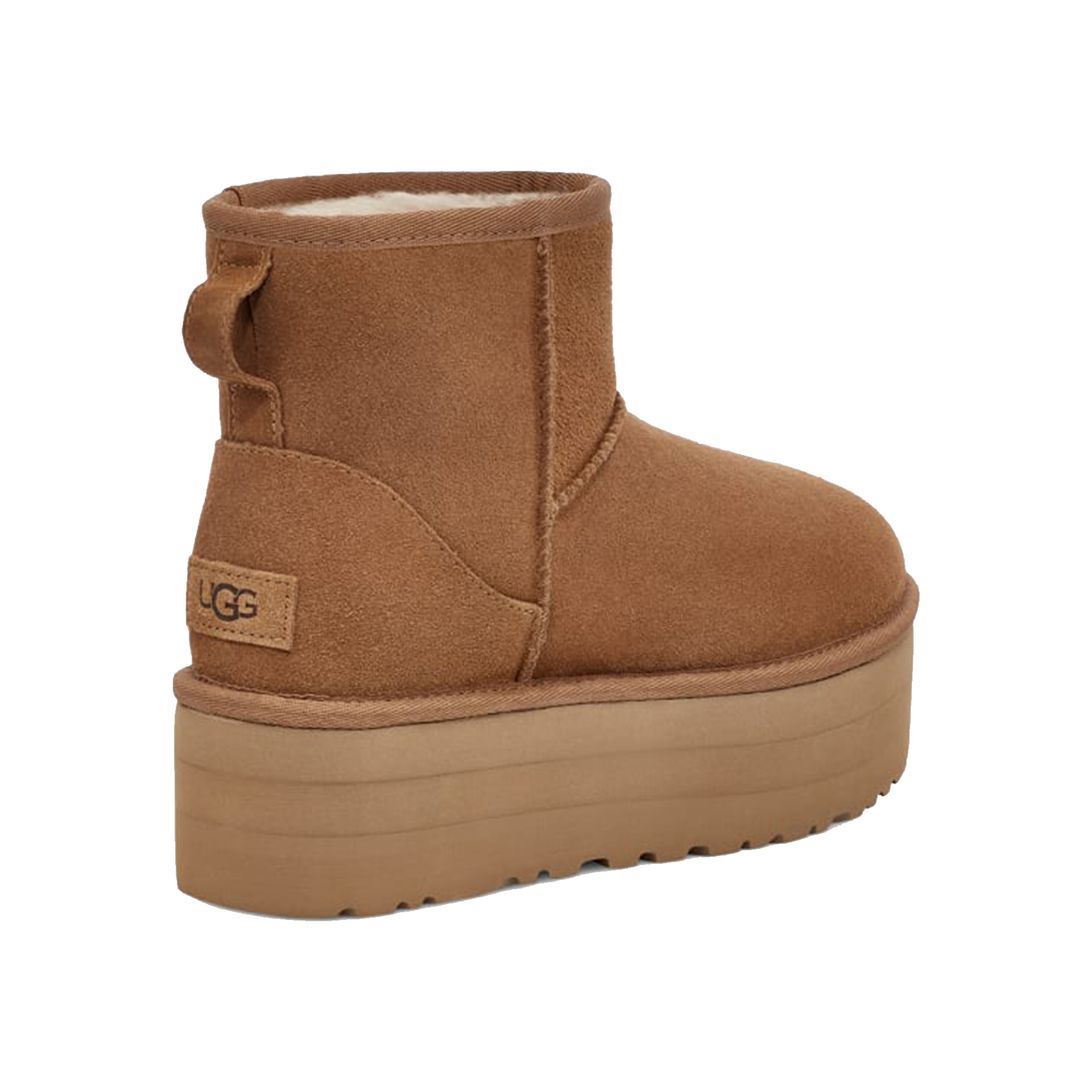 UGG 1134991 Enkellaars Classic Mini Platform Chestnut