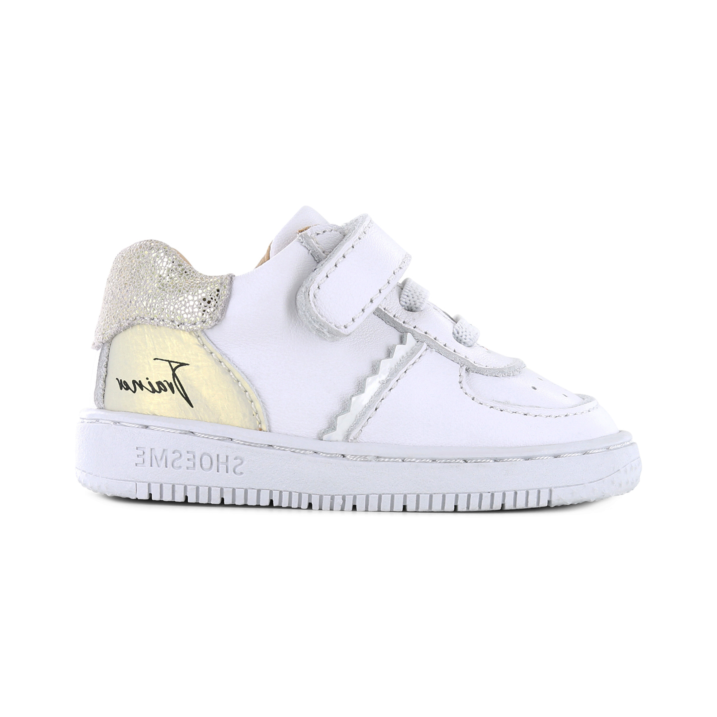 Shoesme BN23S003 Sneaker Baby-Proof White/Gold