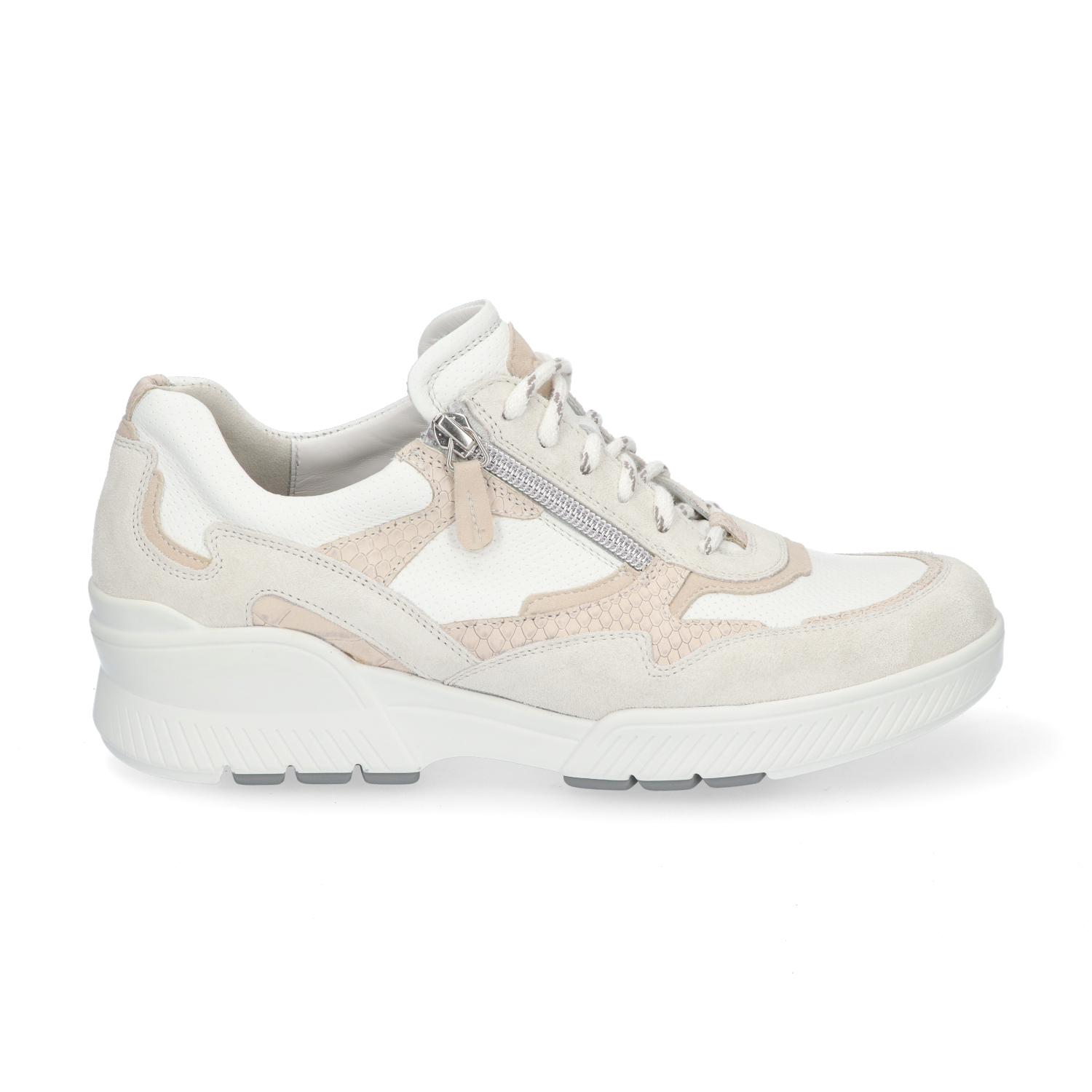 Durea 6252 Sneaker Offwhite/Panna/Wit K Durea 6252 Sneaker Offwhite/Panna/Wit K
