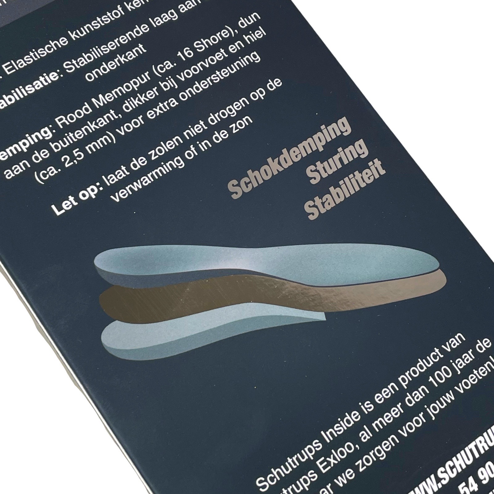 Schutrups Inside Inlegzool Platinum Comfort Zwart