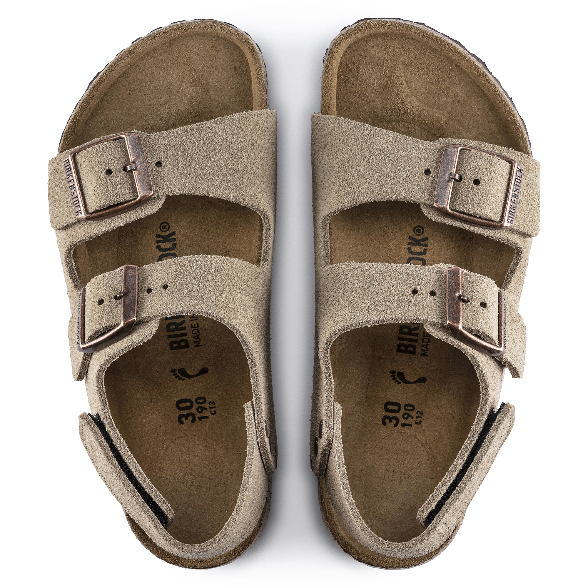 Birkenstock 1021627 Sandaal Milano Taupe Regular