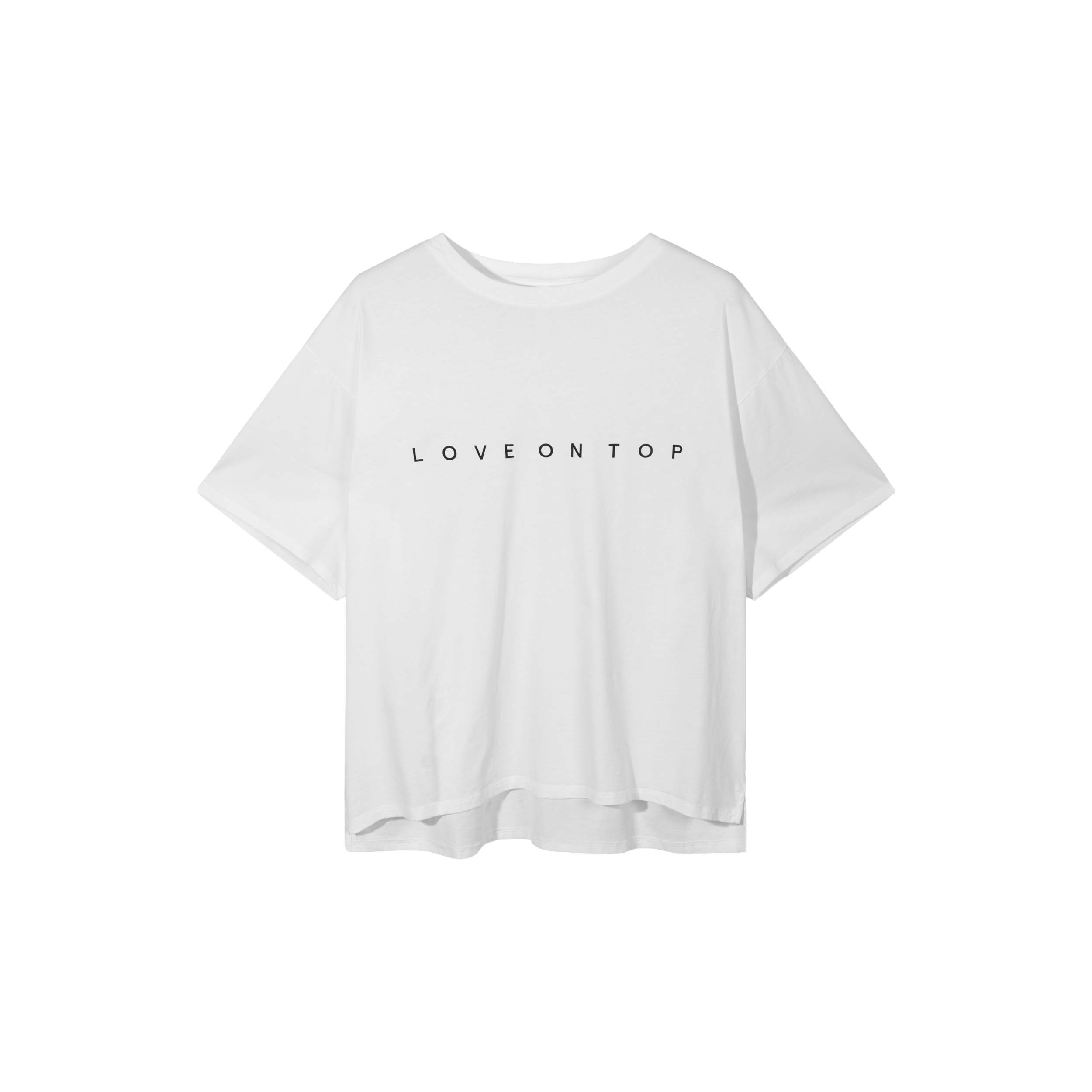 10DAYS 20-741-6202 Shirt Love White