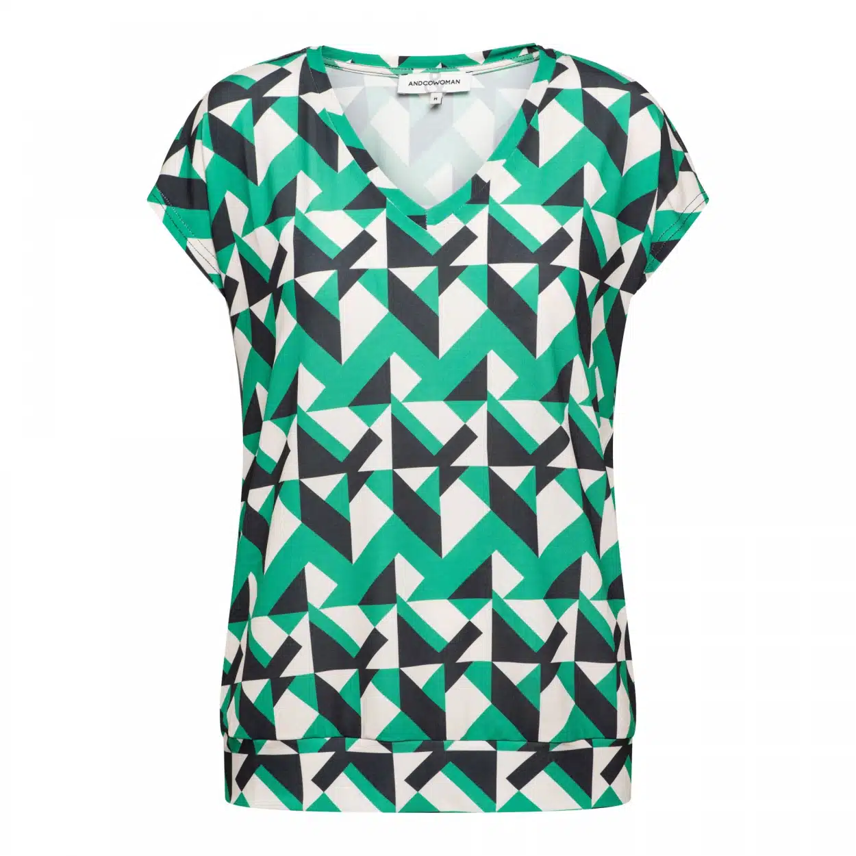 &Co Lucia Block Top Green