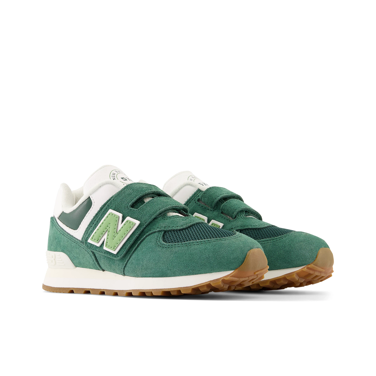 New Balance 574 Sneaker Nightwatch/Green Chive