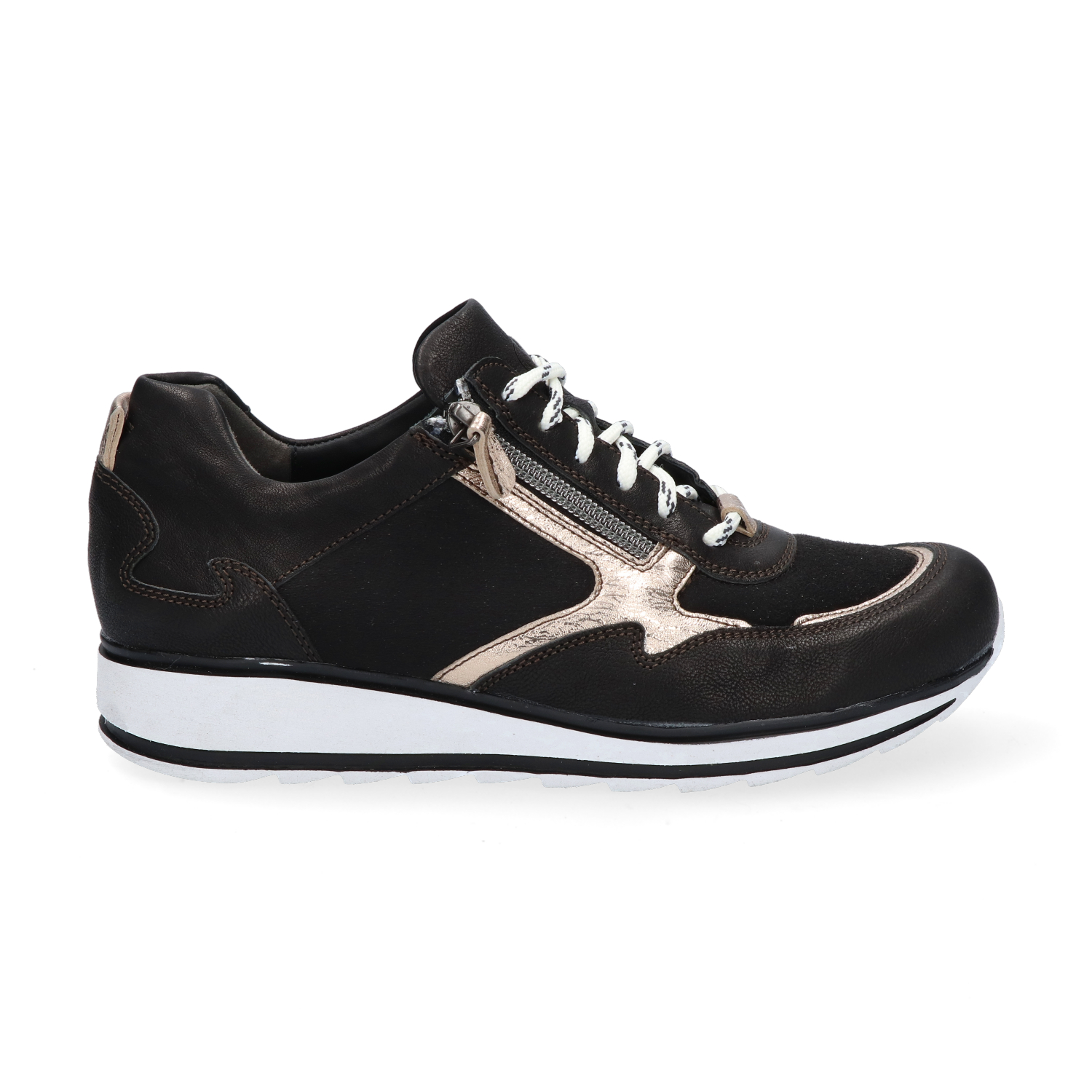 Durea 6261 Sneaker Zwart H