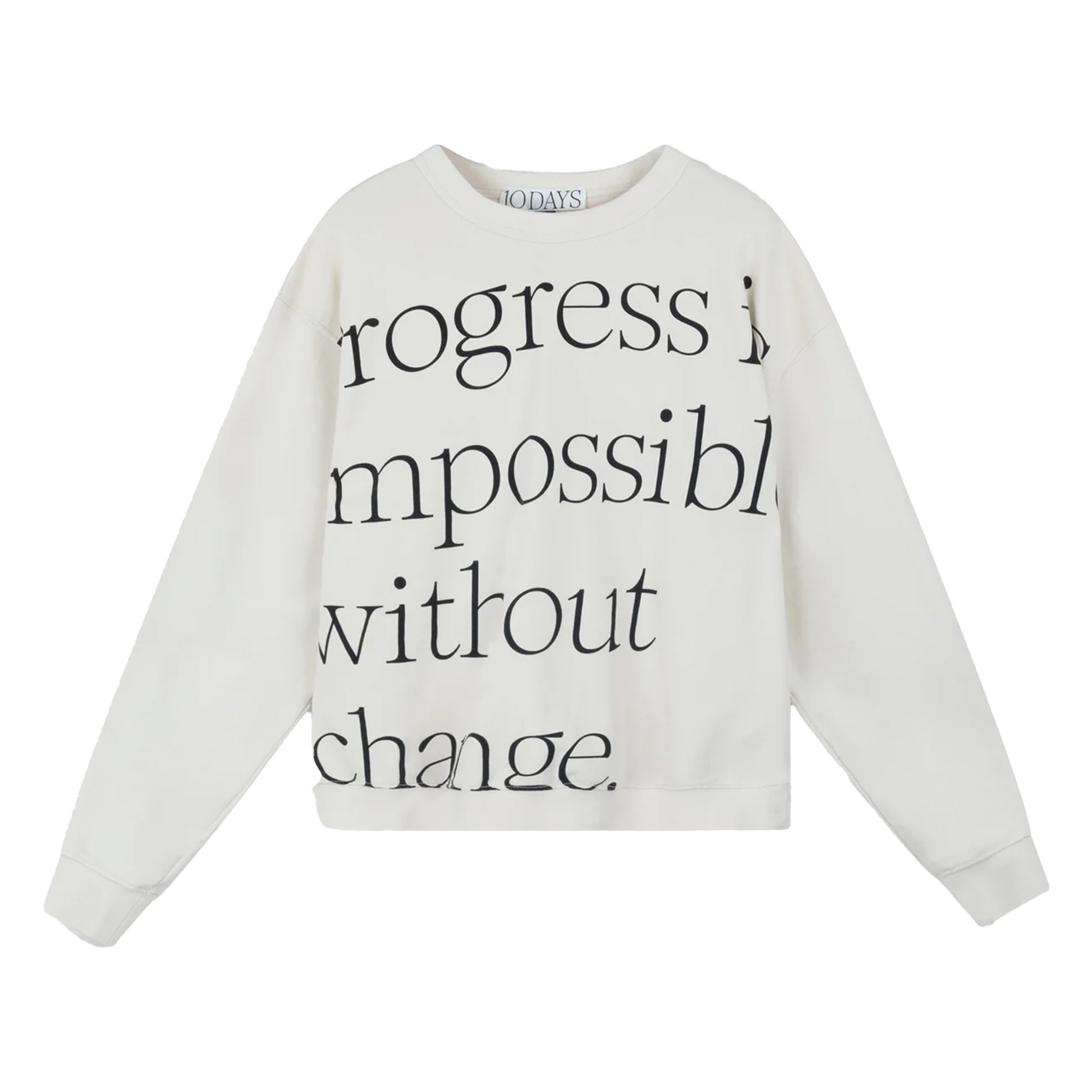 10DAYS Sweater Tagline Cream