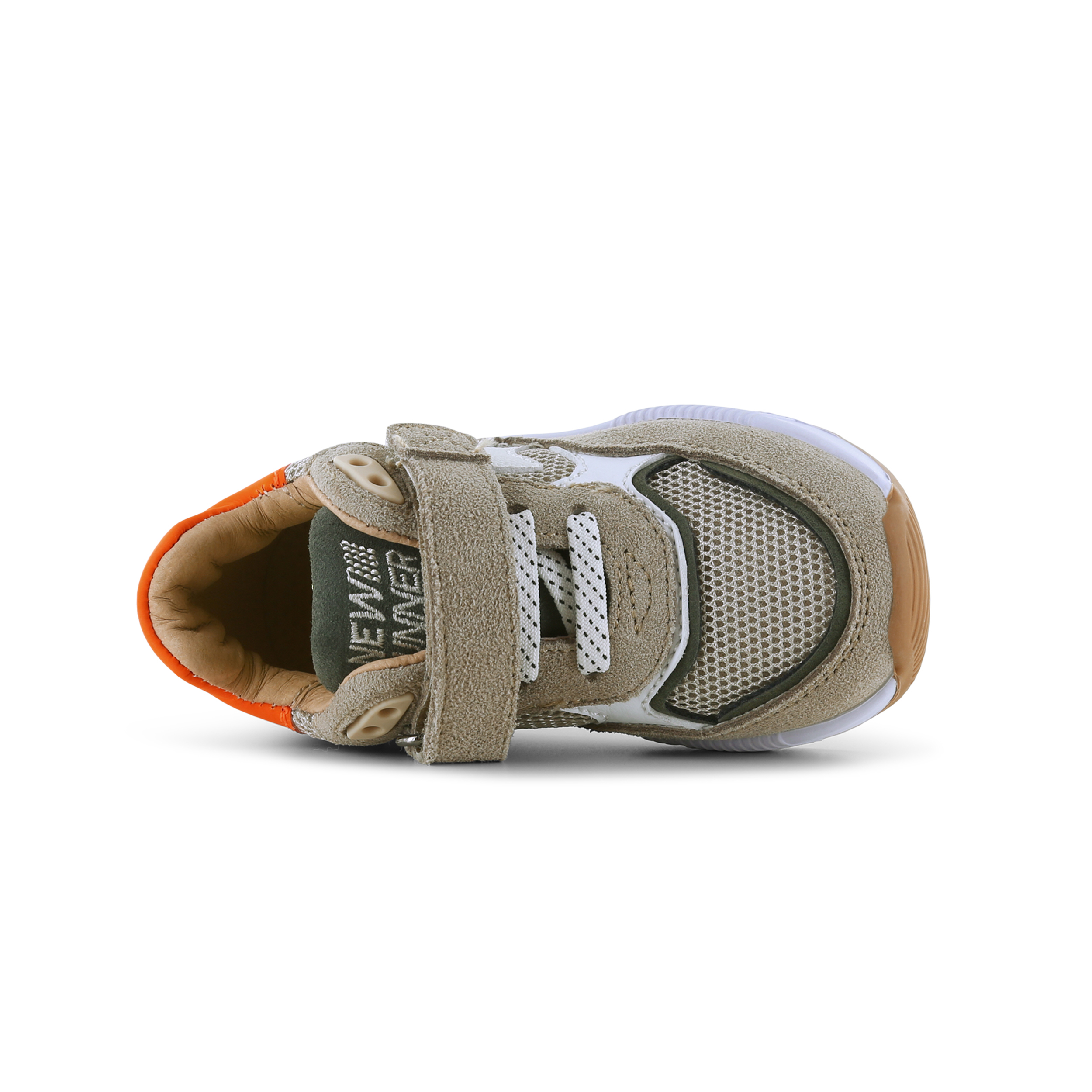 Shoesme ST24S006 Sneaker Beige/Orange