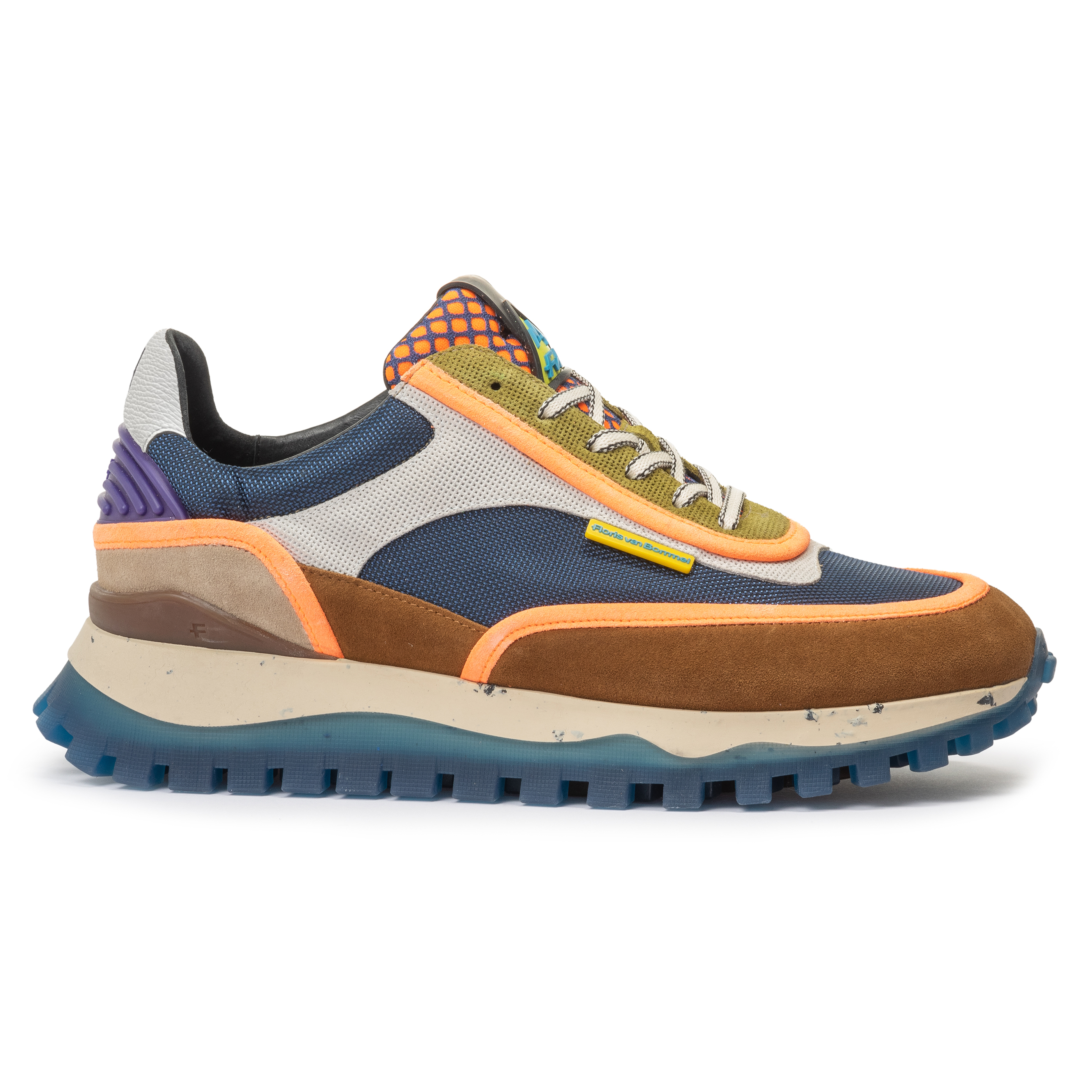 Floris van Bommel SFM-10168 Sneaker De Grommer 03.00 Cognac G1/2