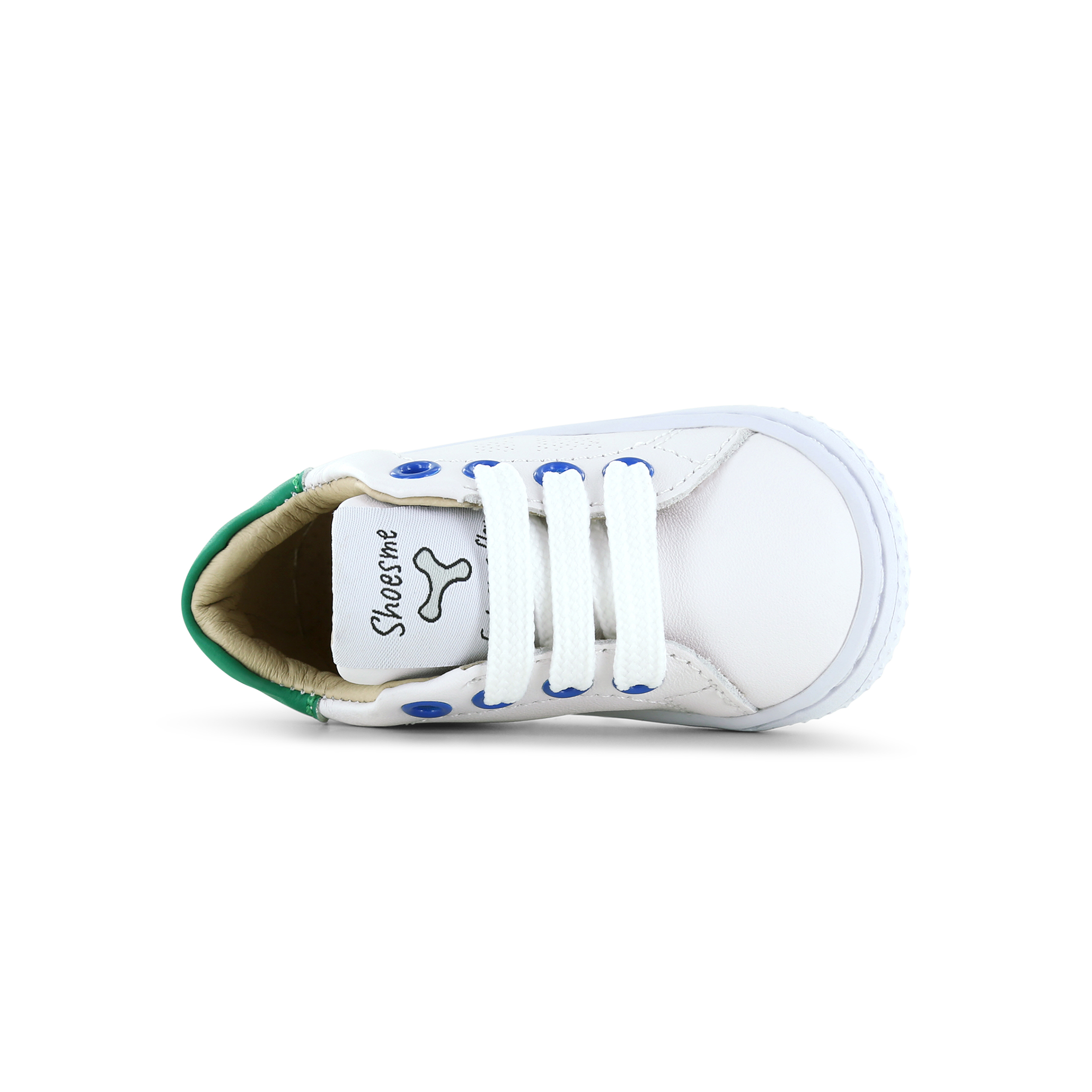 Shoesme BN24S010 Sneaker Baby-Proof White/Green